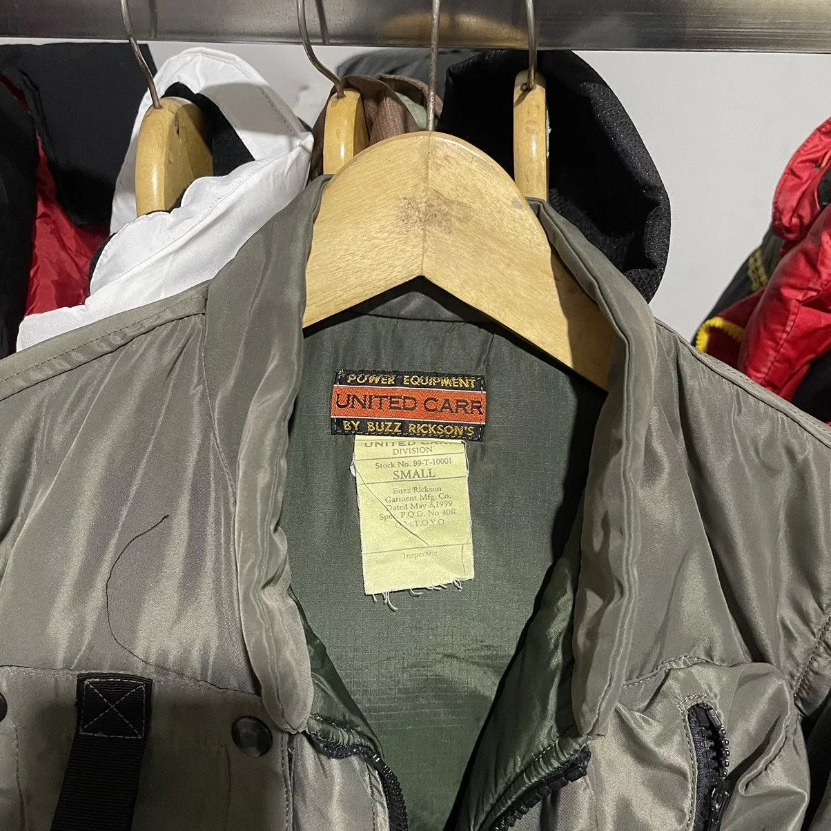 Alpha Industries Bombers Alpha Industries × Buzz Rickson's RARE‼️ BUZZ RICKSON'S UTILITY JACKET MULTIPOCKET MILITARY Green Vintage
