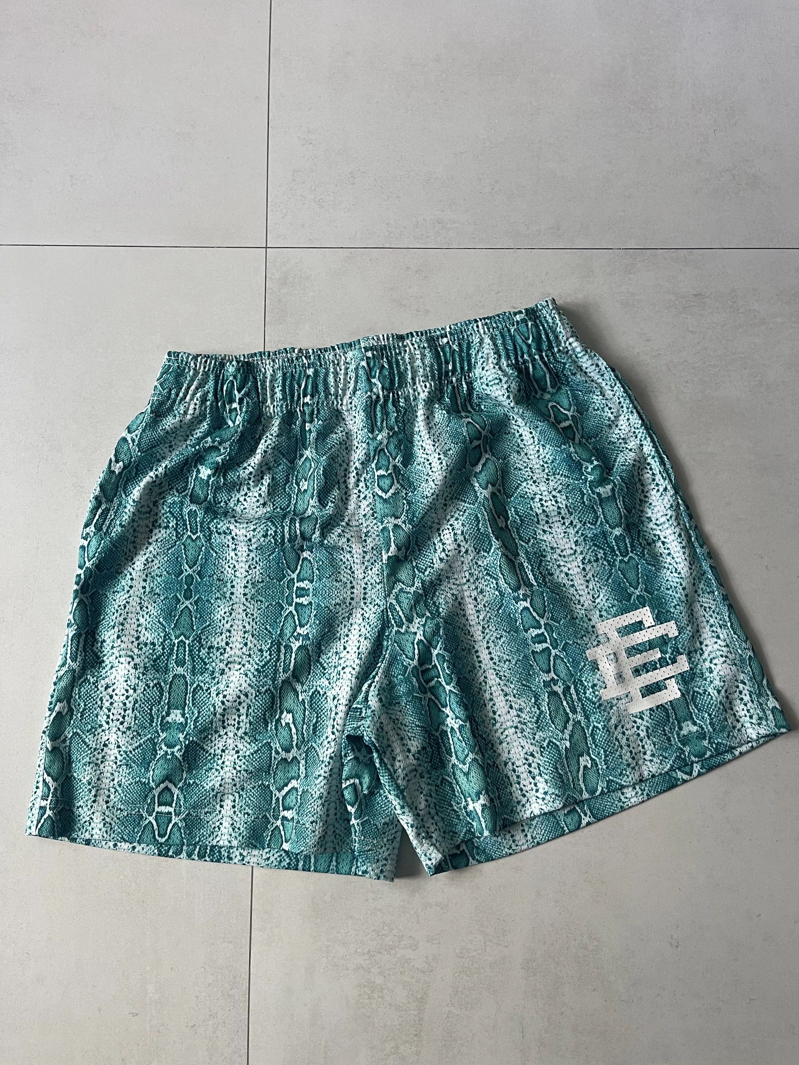 Eric Emanuel Shorts Eric Emanuel Snakeskin RARE 2019 XL Multi
