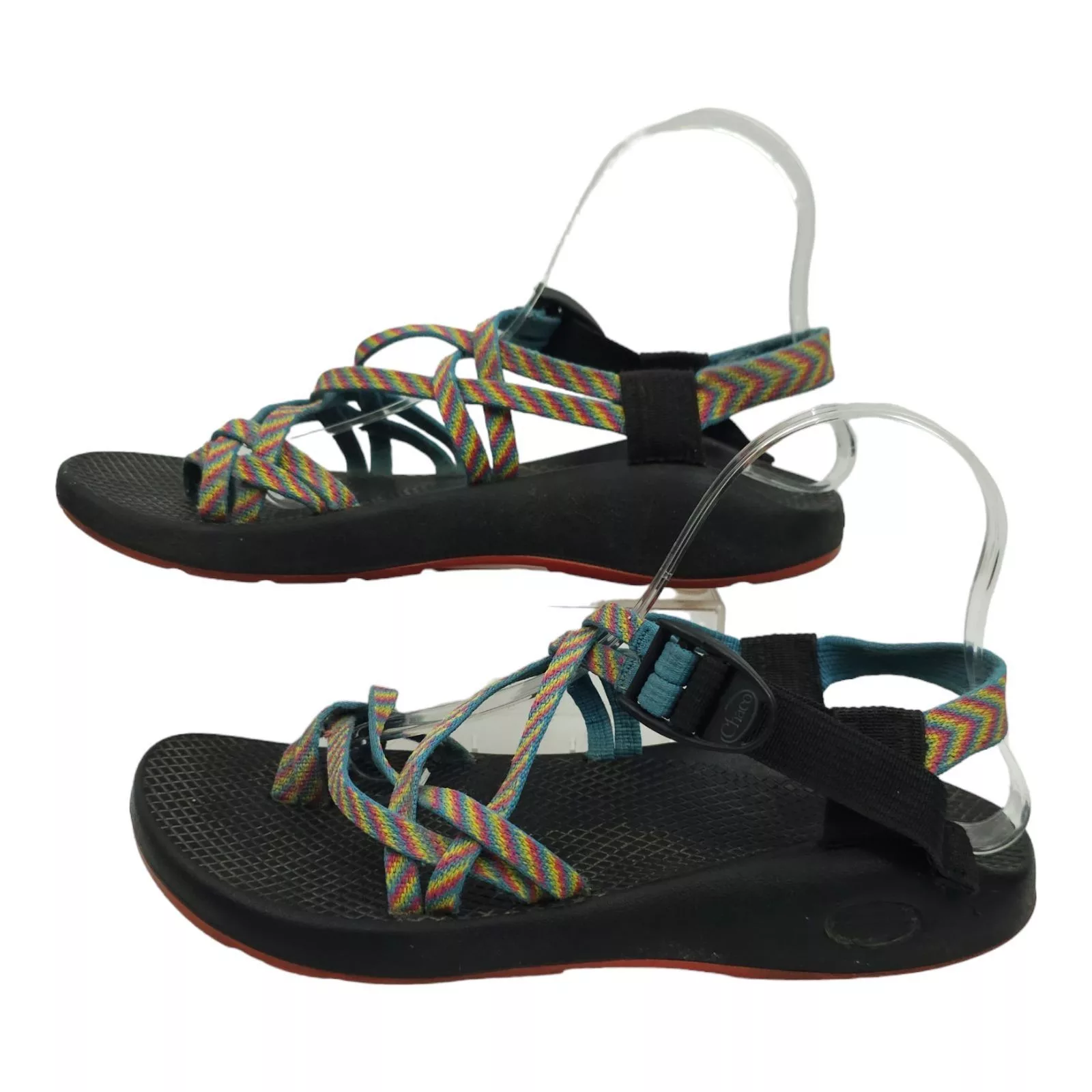 Chaco Sandals Chaco Rainbow Strappy Toe Loop ZX/2 Yampa Fiesta Sandals Wom Multi