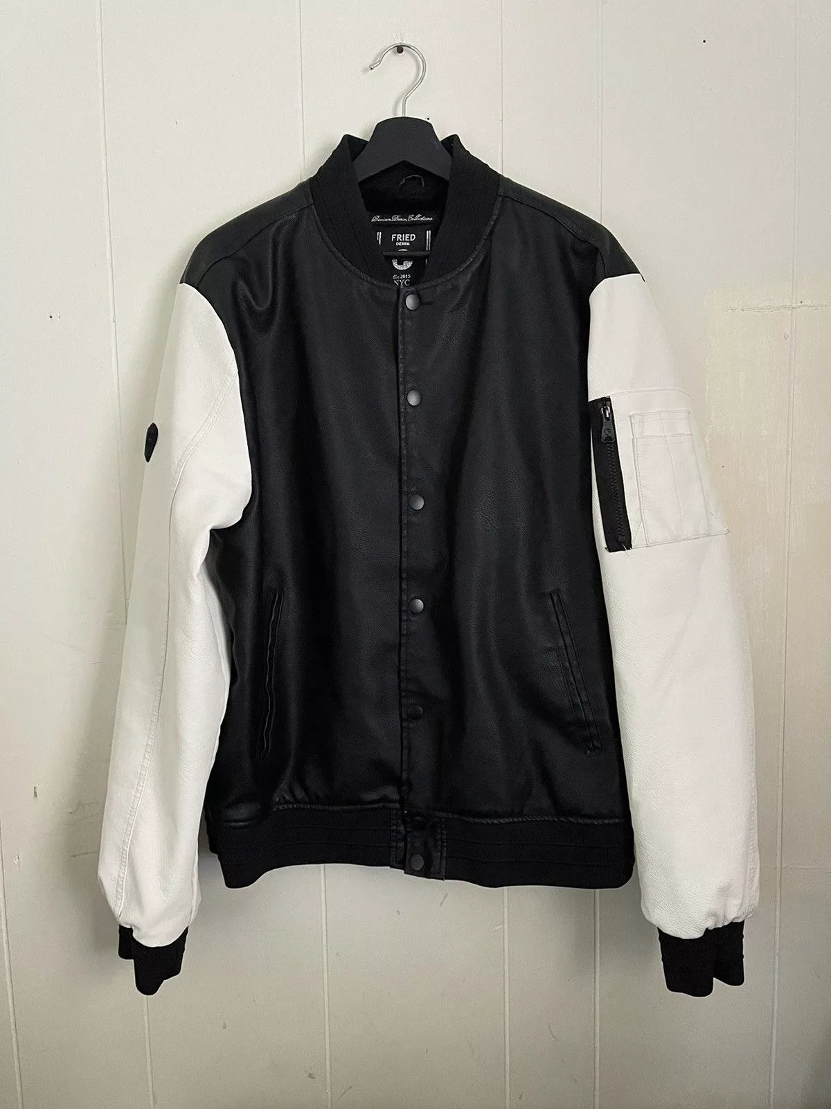 Vintage Leather Jackets Vintage EZ MIL Leather Jacket Black