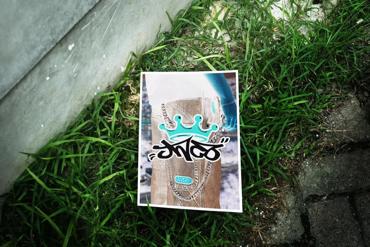 Other Miscellaneous Other 90s Style JNCO Jeans Poster Blue