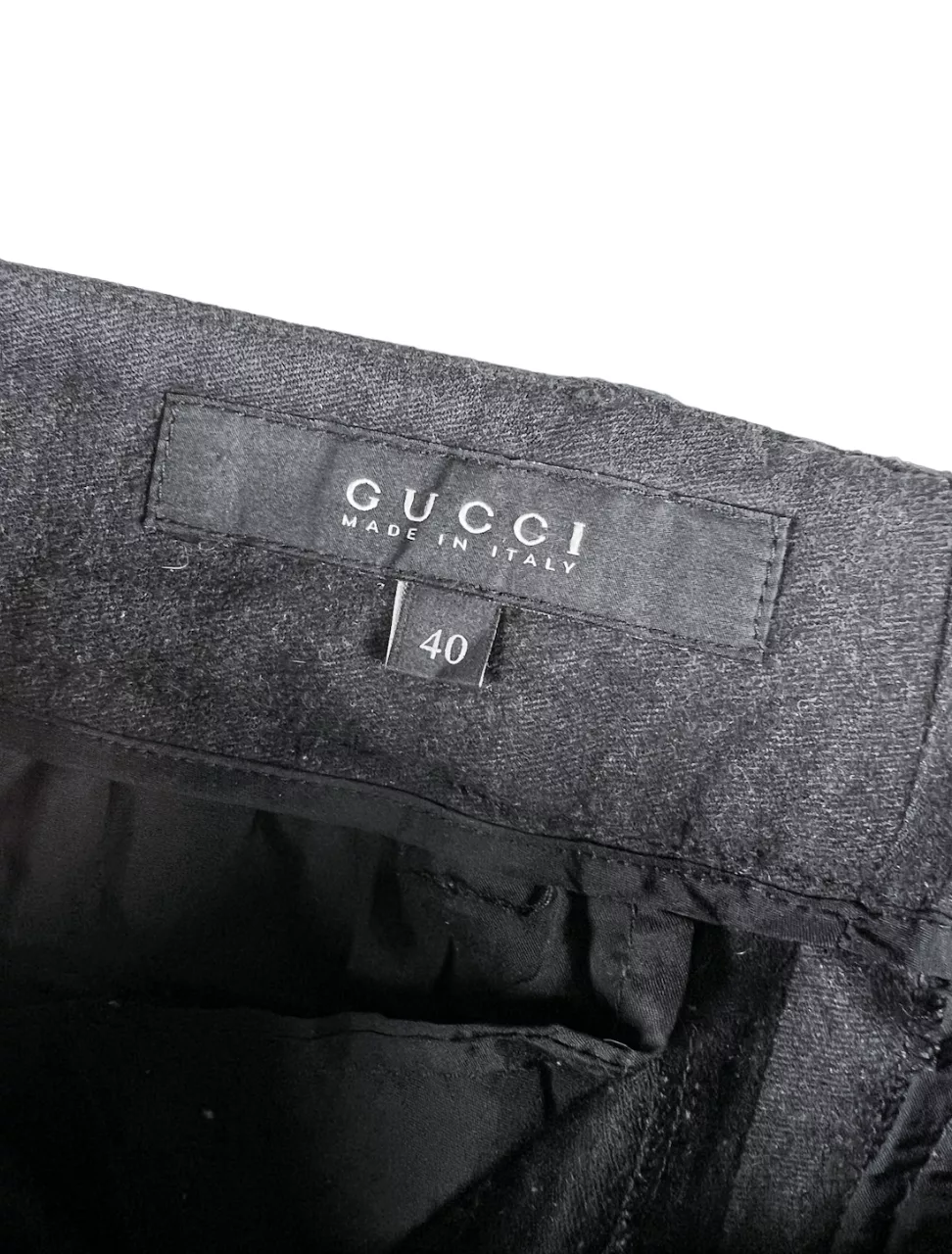 Gucci Pants Gucci Wool Pants 40 Black