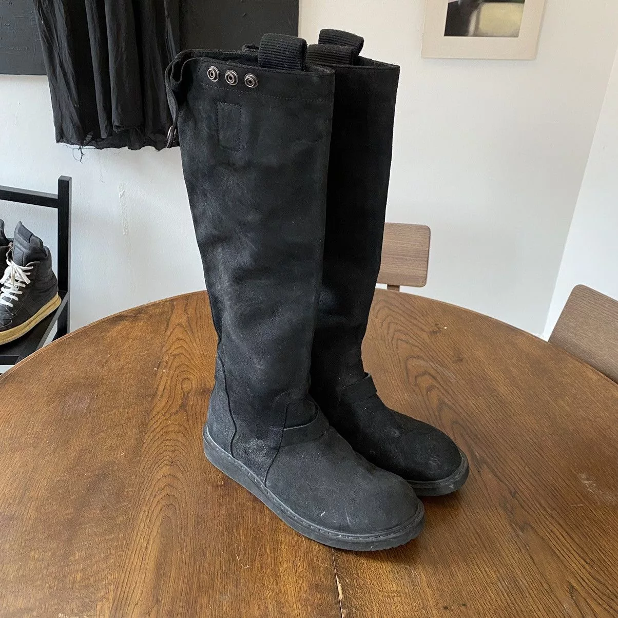 Rick Owens Boots Rick Owens SS11 Creeper Boots Black