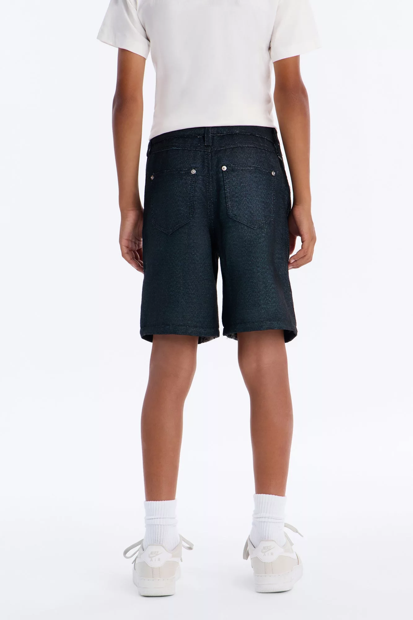 Mini Azrael Tapestry Shorts - Black/combo