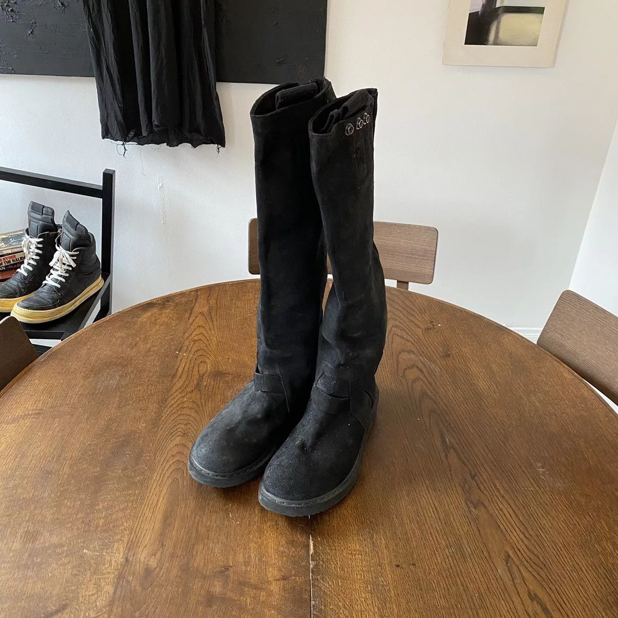 Rick Owens Boots Rick Owens SS11 Creeper Boots Black