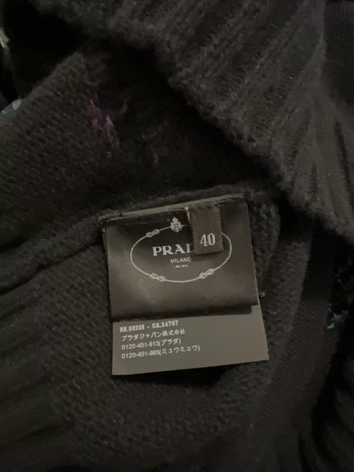 Prada Sweaters Knitwear Prada wool sweater Black