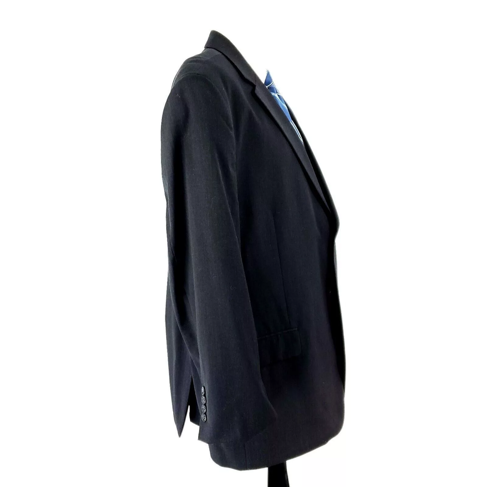 Pronto Uomo Blazers Pronto Uomo Wool 2 Button Blazer 48L Gray