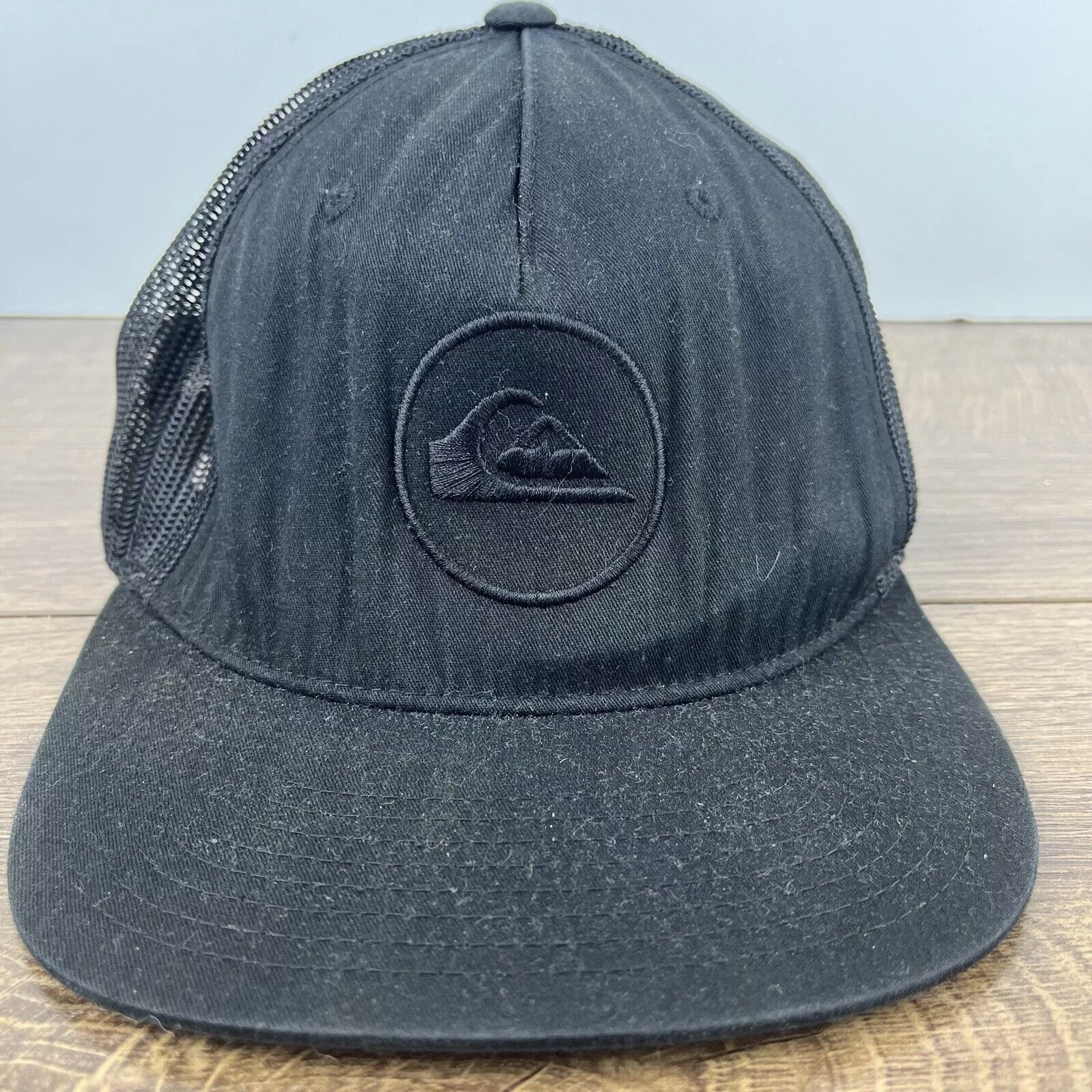 Other Hats Other Quicksilver Hat Quick Silver Snapback Hat Black Hat Adjustab