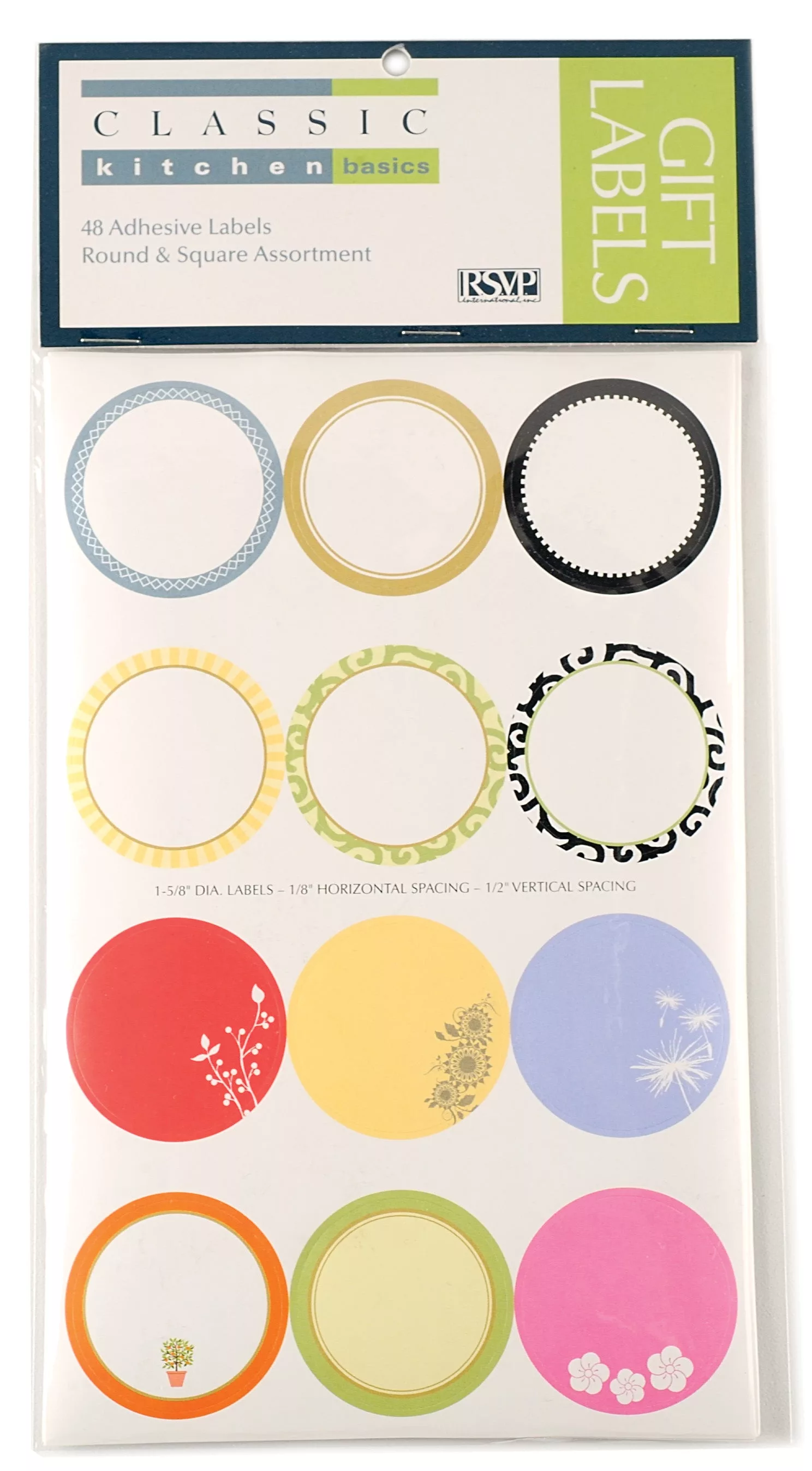 Gift Labels Round And Square