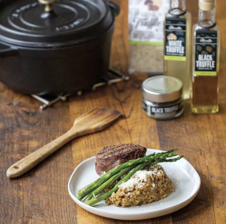 Parmesan Truffle Wild Mushroom Risotto