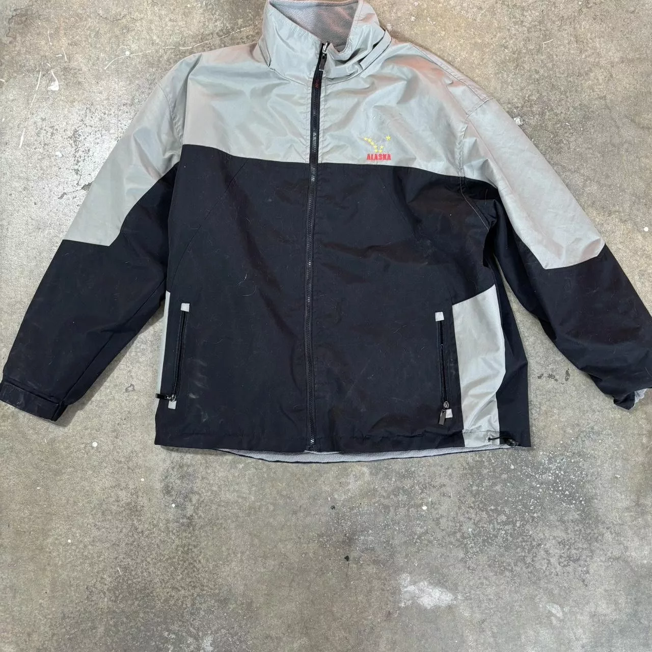 Other Heavy Coats Other Men's Grey and Black Jacket Multi