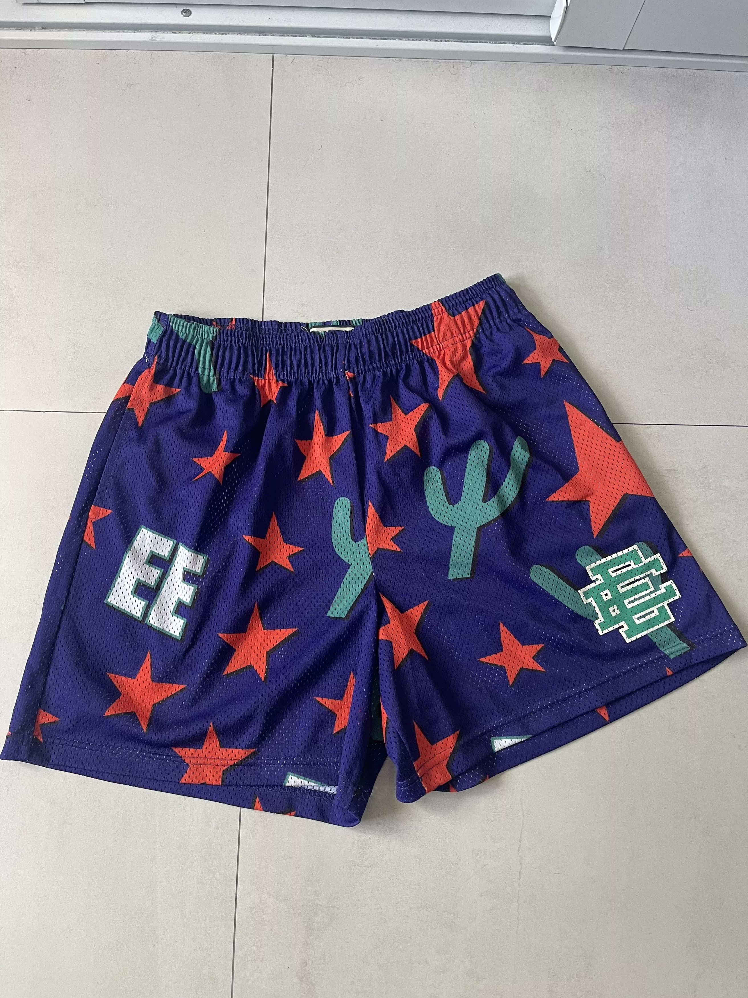 Eric Emanuel Shorts Eric Emanuel Retro All Star Game Shorts XL Green