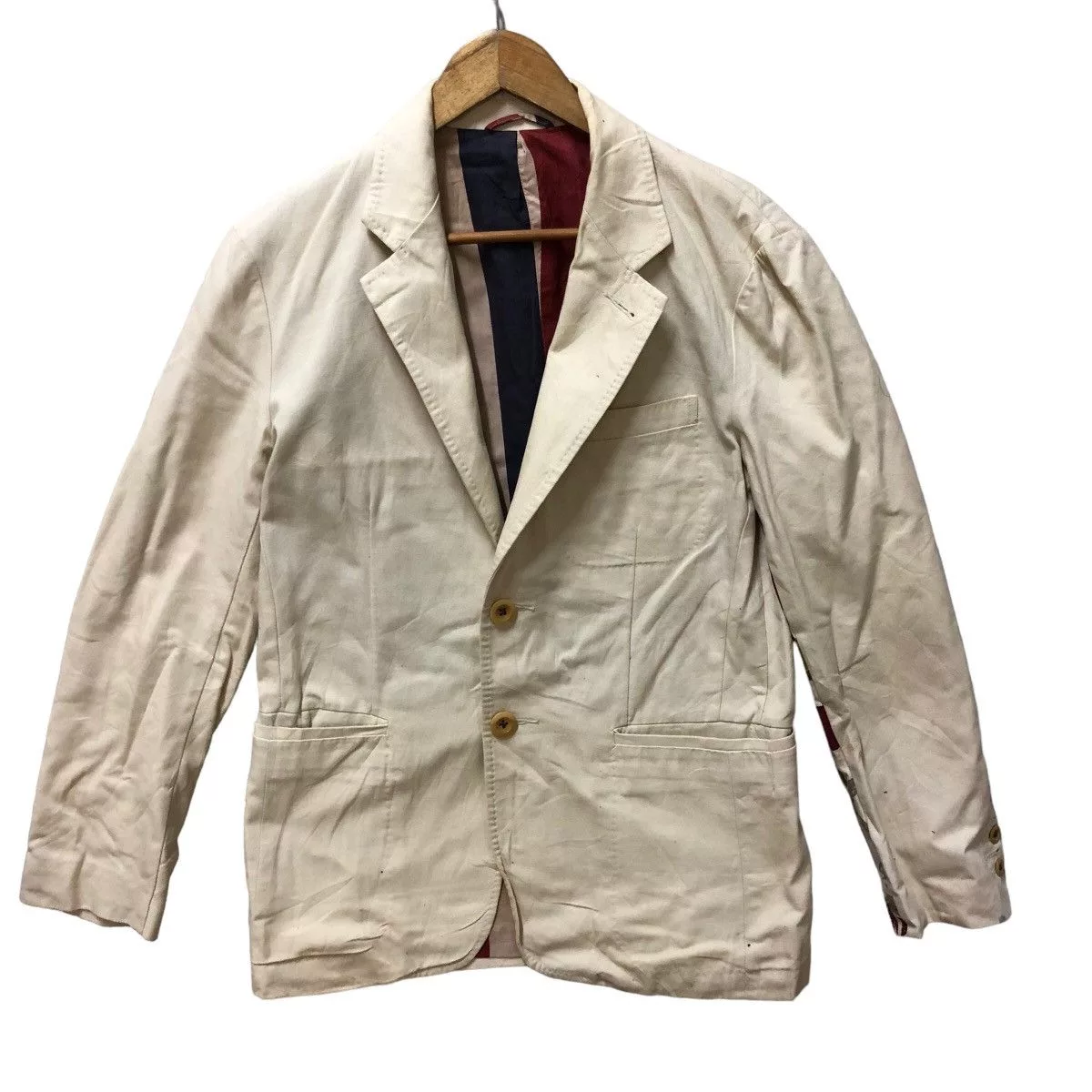 Paul Smith Light Jackets Paul smith great britain flag jacket Brown
