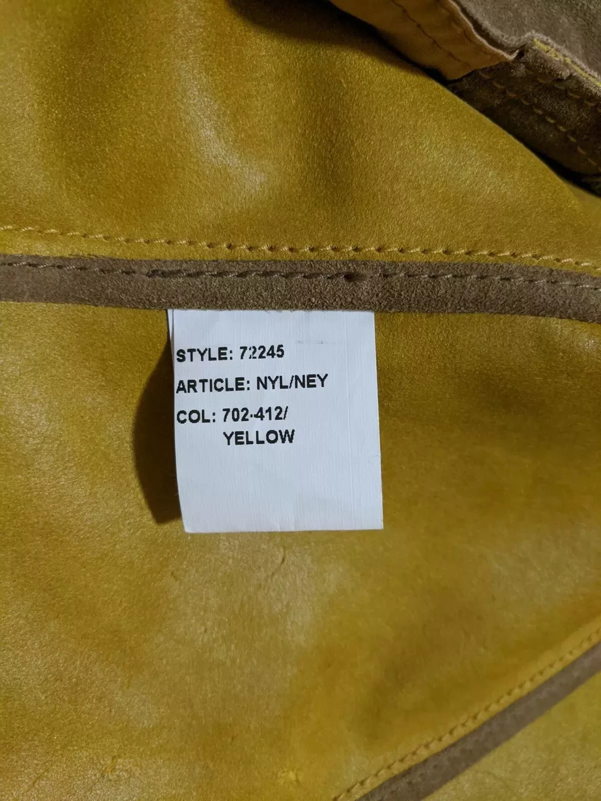 Designer Leather Jackets Designer VENTCOUVERT - Jacket - 100% calf split Leather - Size 38 Gold