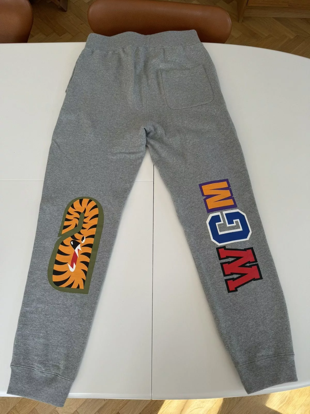Bape Sweatpants Joggers Bape Sweatpants Gray