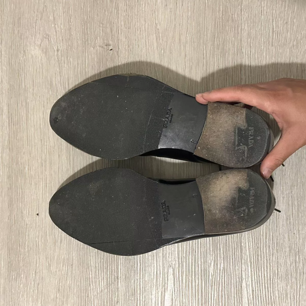 Prada Formal Shoes Vintage Prada Derby Black