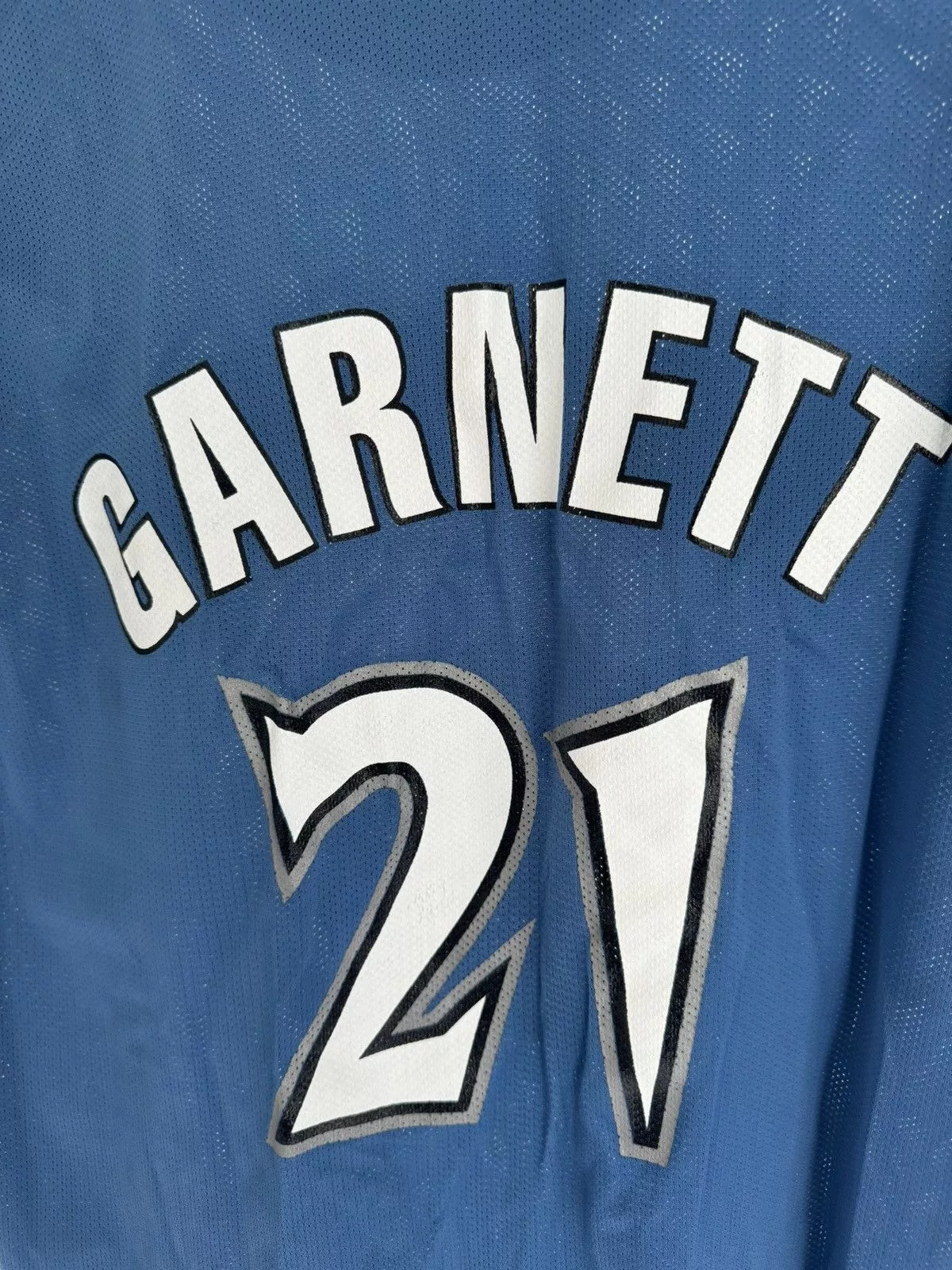 Champion Jerseys Kevin Garnett Timberwolves Champion Jersey size 44 Blue