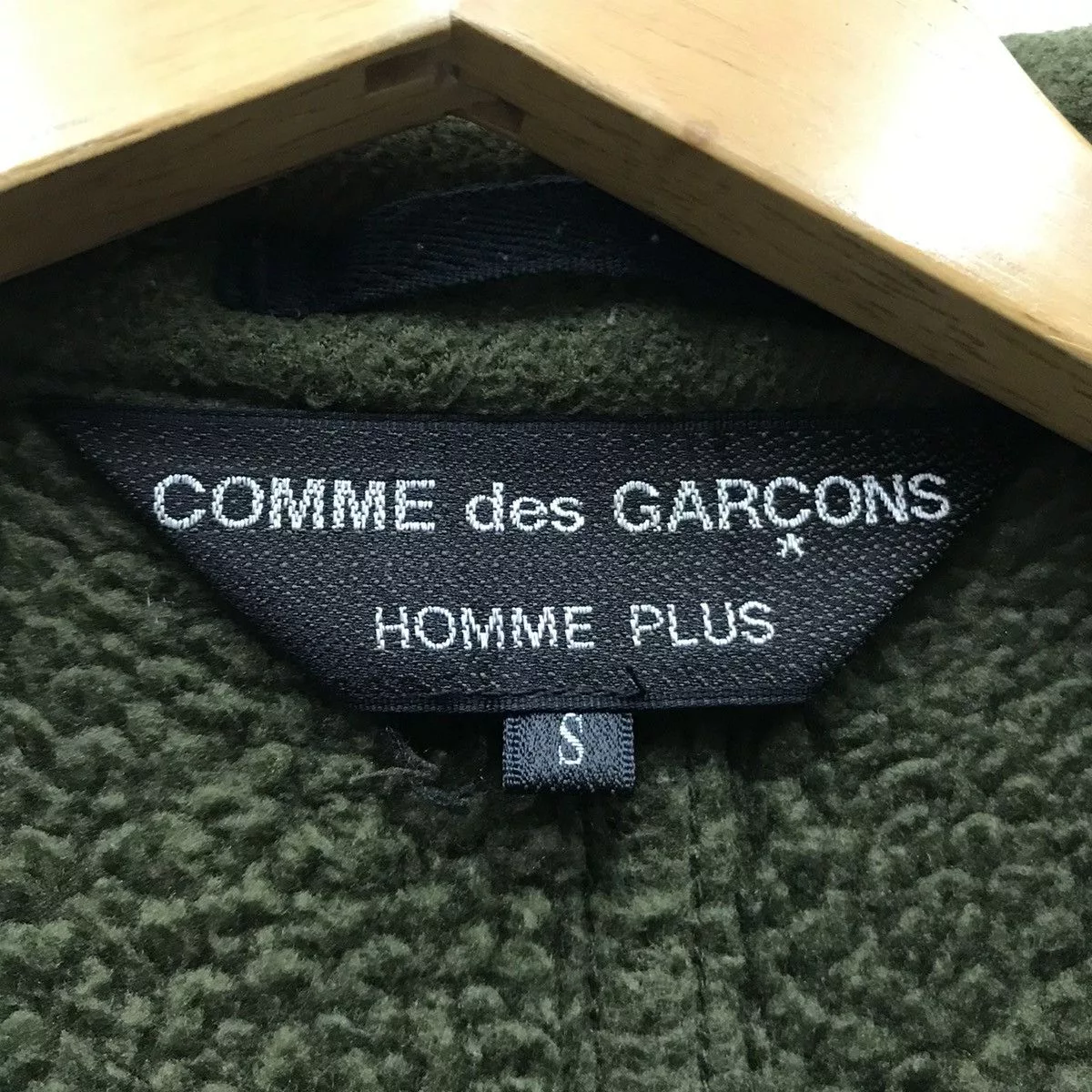 Comme des Garcons Light Jackets Comme des Garcons × Comme des Garcons Homme × Comme des Garcons Homme Plus Vintage Comme Des Garçons Homme Plus Wool Jacket CDG Green