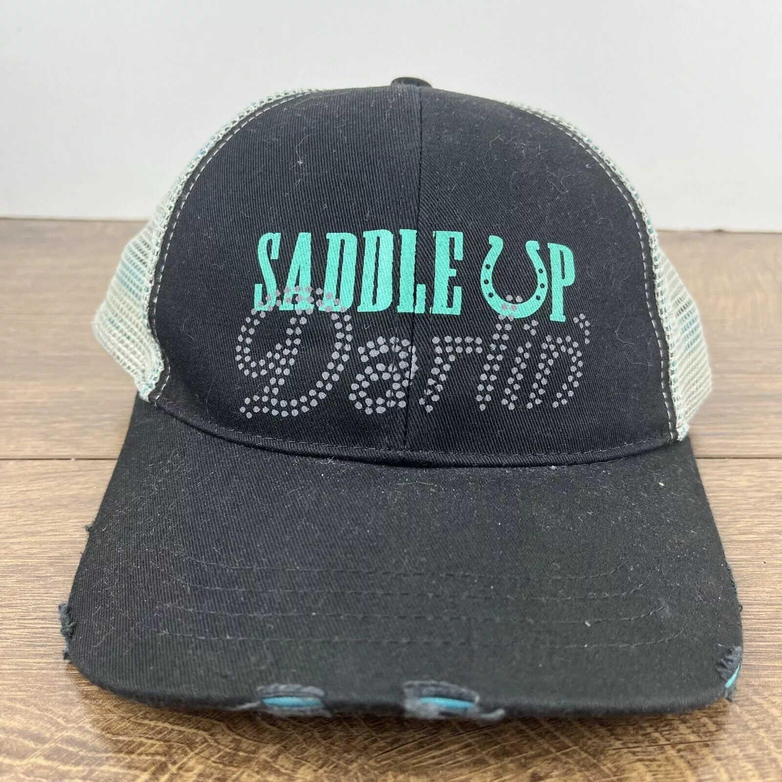 Other Hats Other Saddle Up Darlin' Hat Saddle Up Hat Black Adjustable Hat Bla