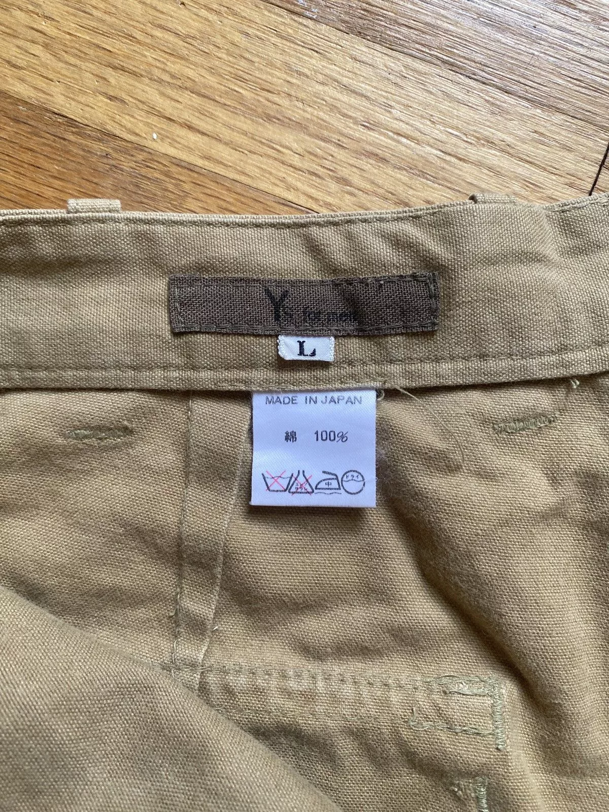 Yohji Yamamoto Shorts Yohji Yamamoto × Y's for Men Yohji Yamamoto Cargo Shorts Brown
