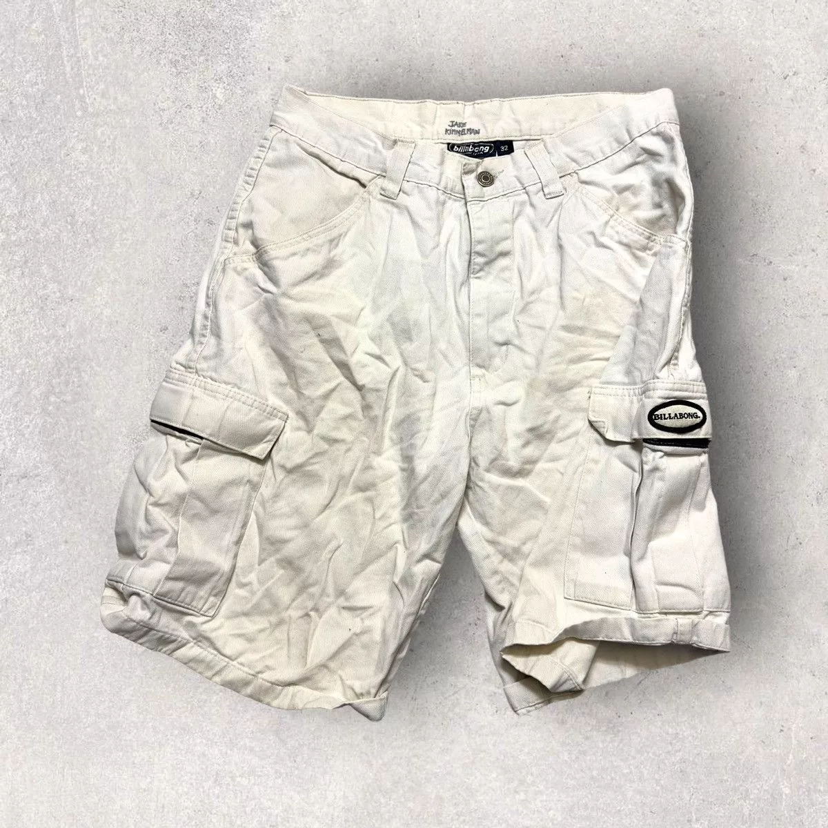 Billabong Shorts Billabong × Vintage Vintage Billabong cargo shorts White