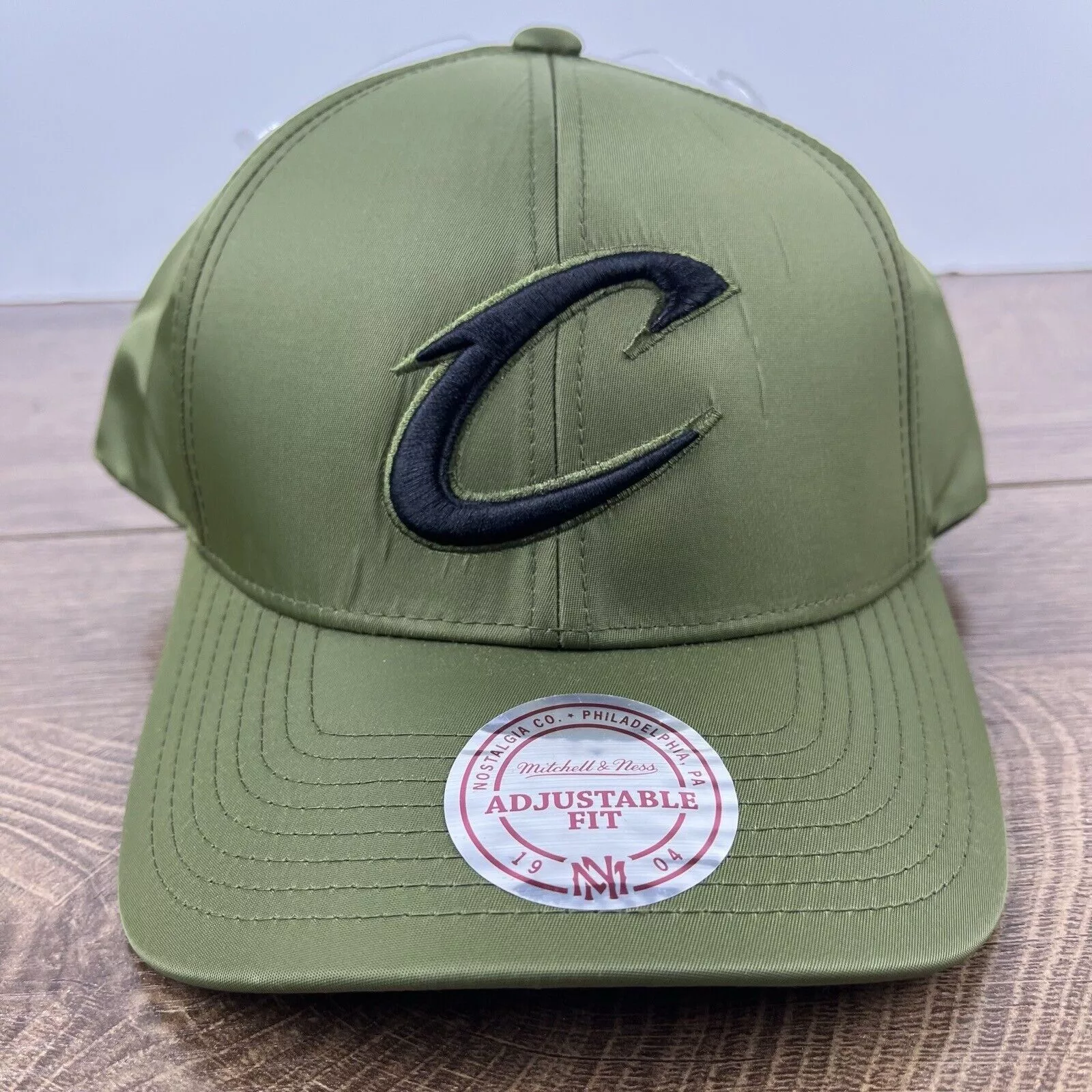 Mitchell & Ness Hats Mitchell & Ness Cleveland Cavaliers Snapback Hat Green Adjustable Green Mitc