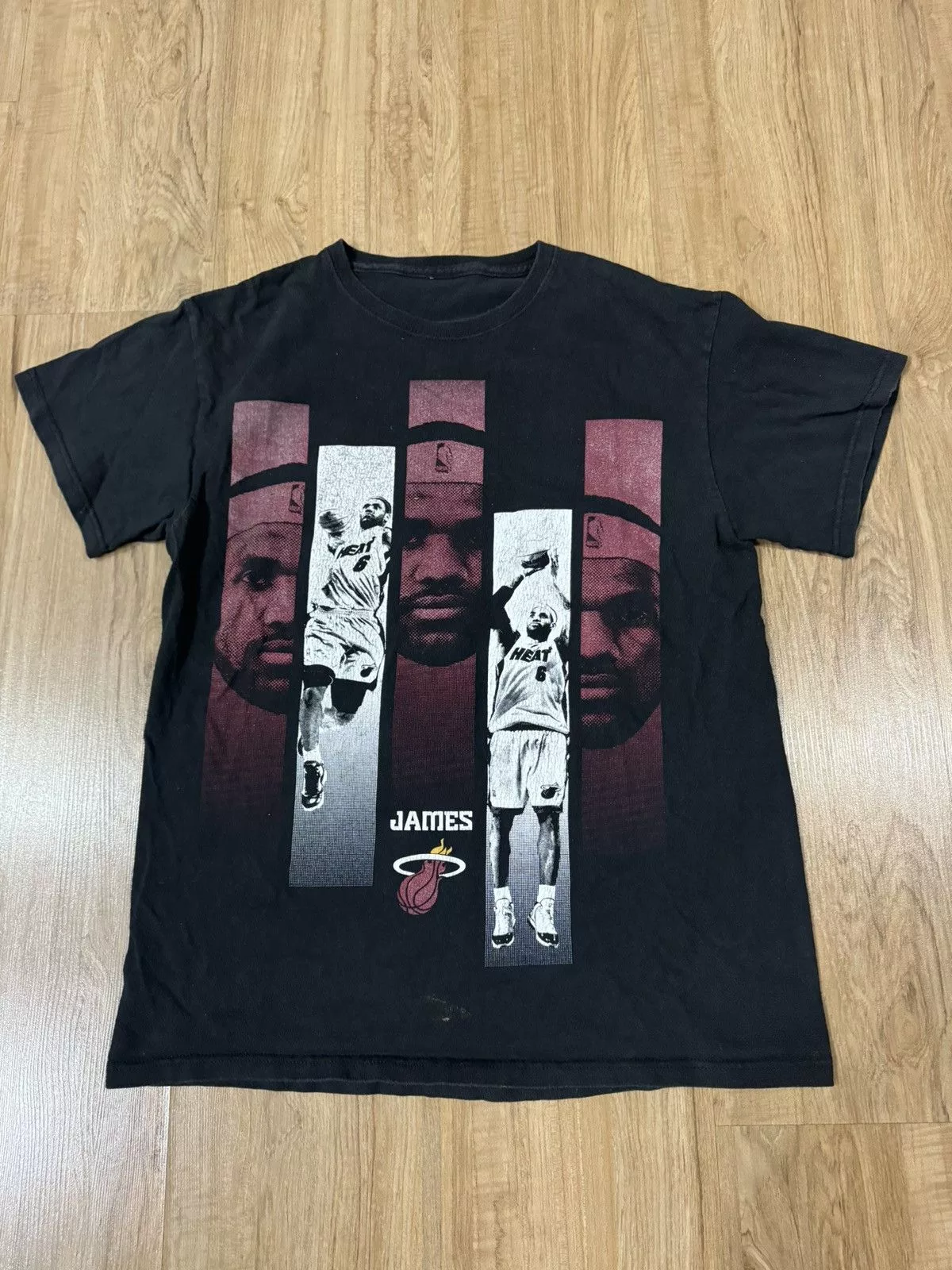 NBA Short Sleeve T Shirts NBA LE BRON JAMES TSHIRT Black