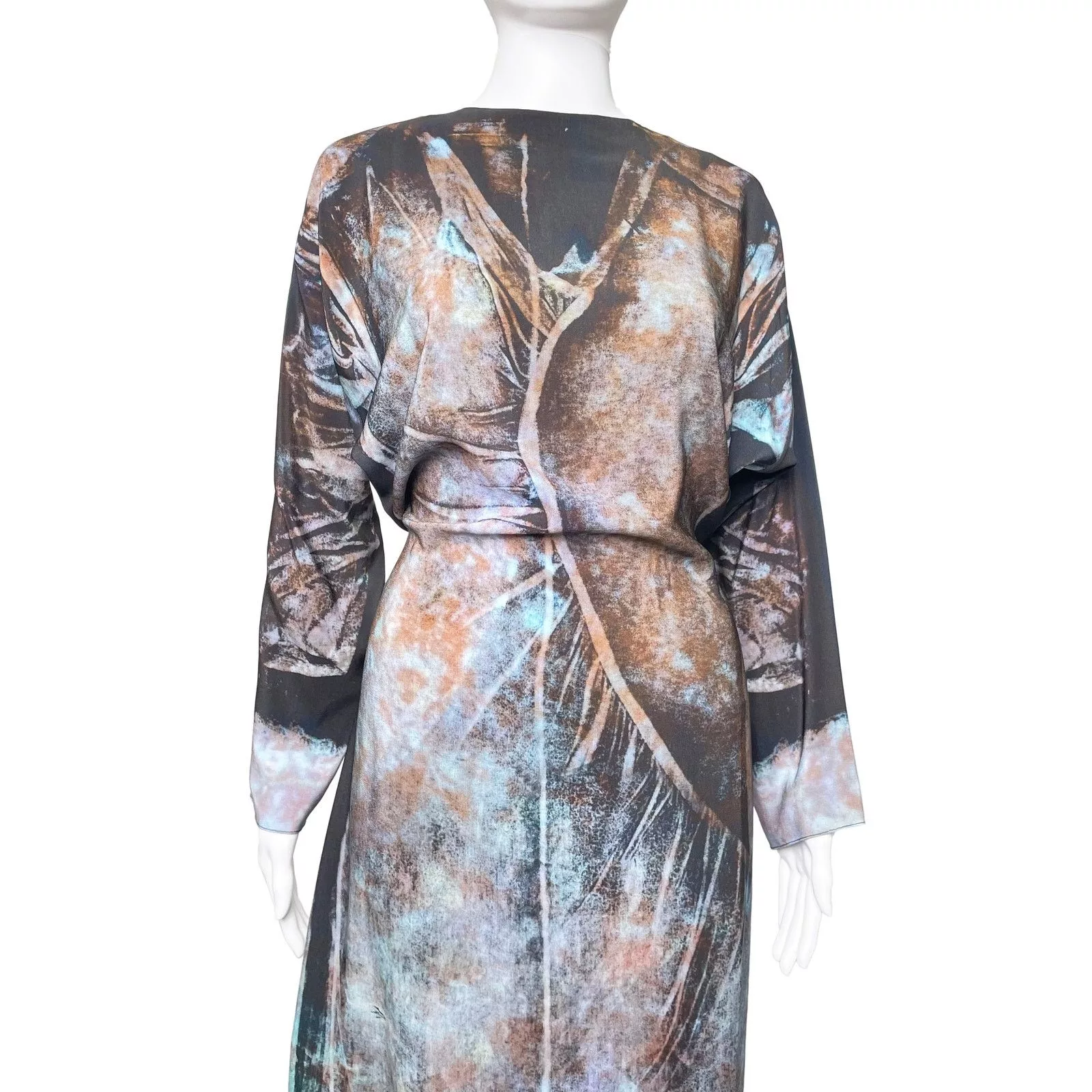 Other Midi Dresses Other Long Silk Dress Multi