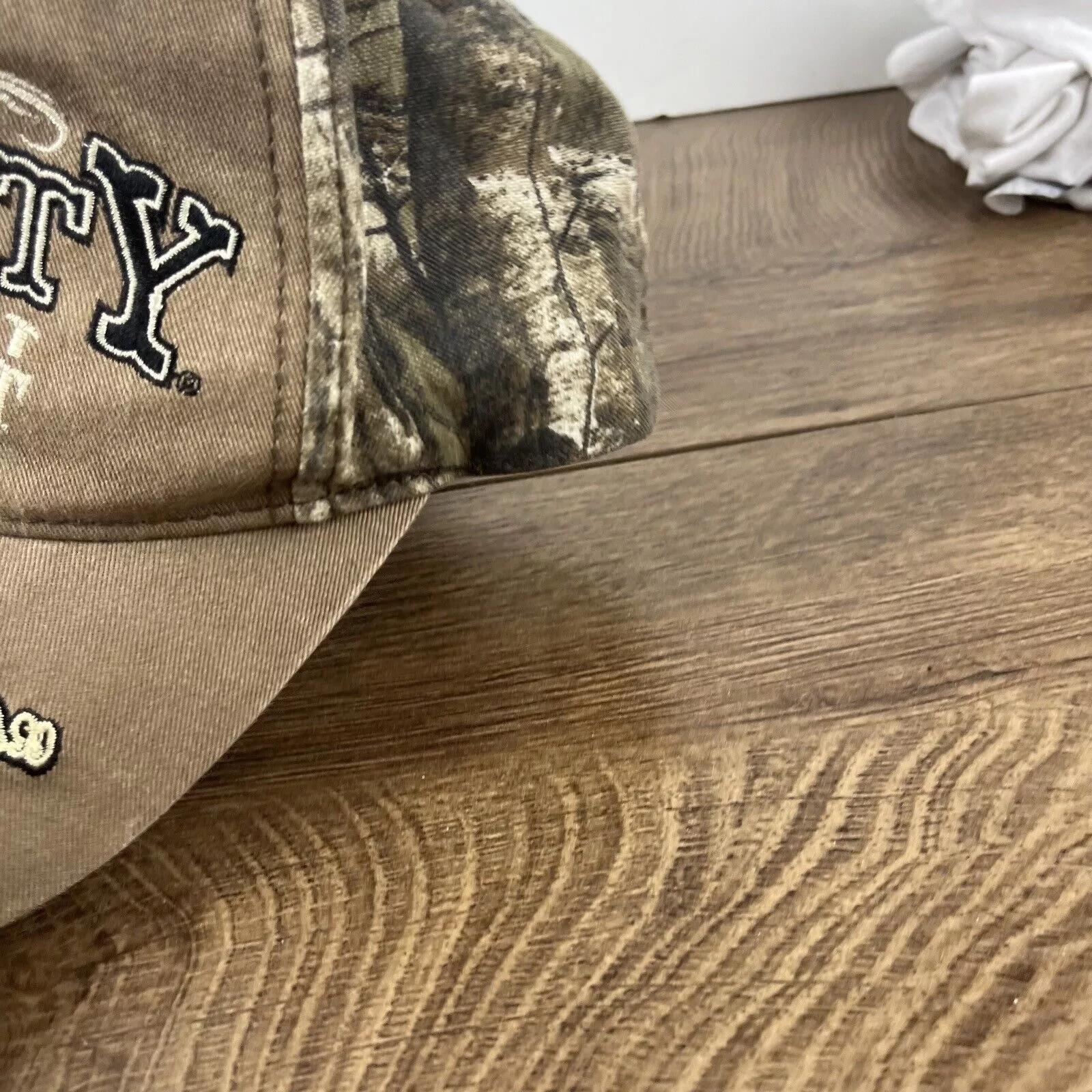 Other Hats Other Duck Dynasty Hat If it aint broke Adjustable Hat Tan Brown H