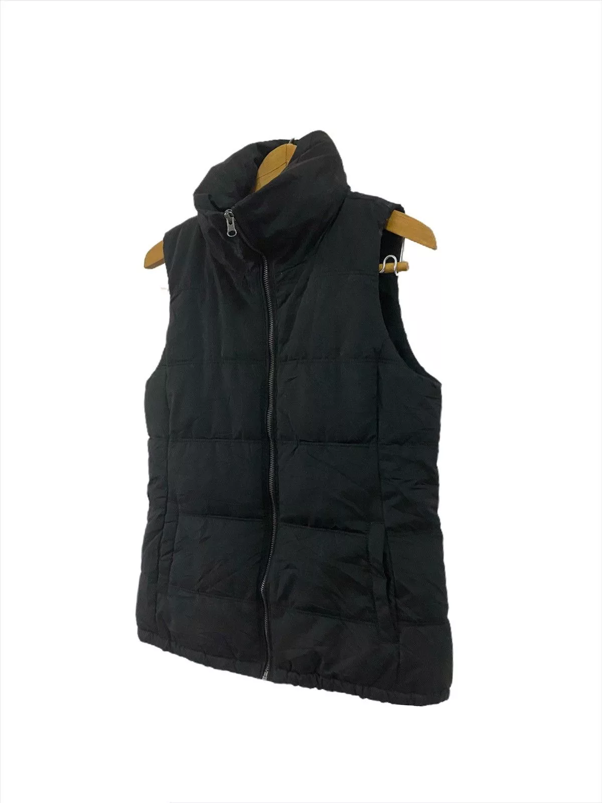 Old Navy Vests Old Navy Puffer Goose Down Vest Black