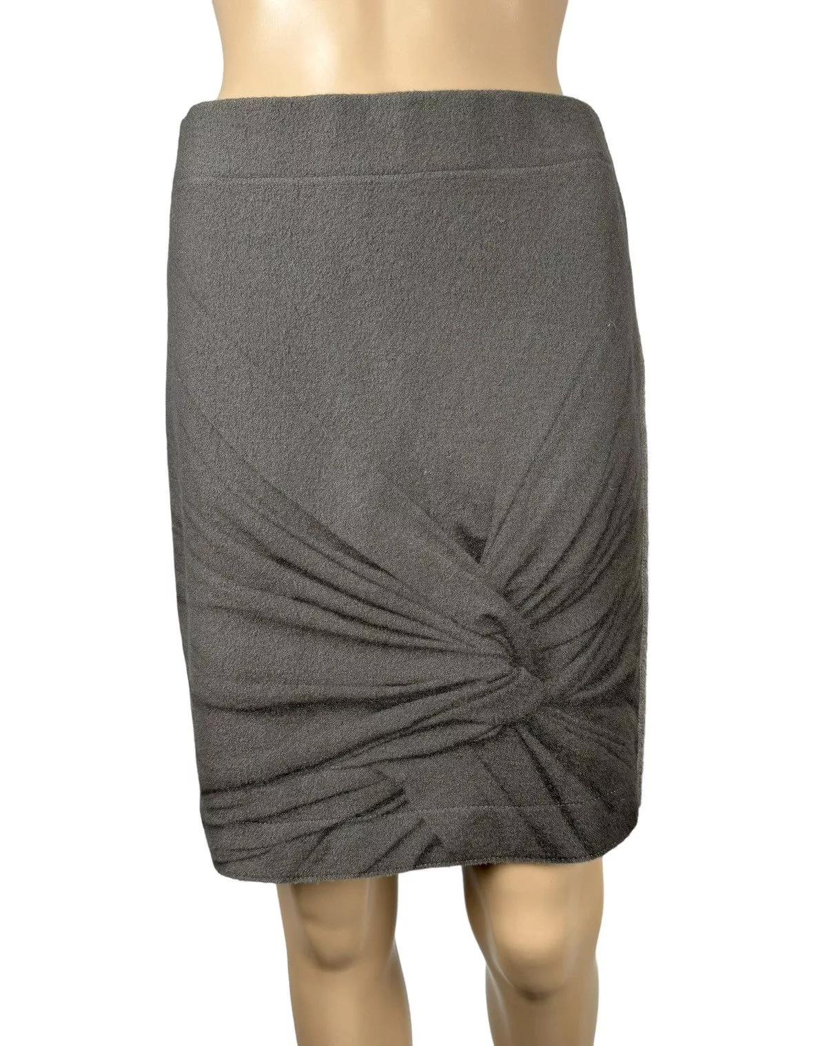 Other Mini Skirts Other Marc Cain Mini Skirt Wool-Cotton Knit Structured size 2 Brown