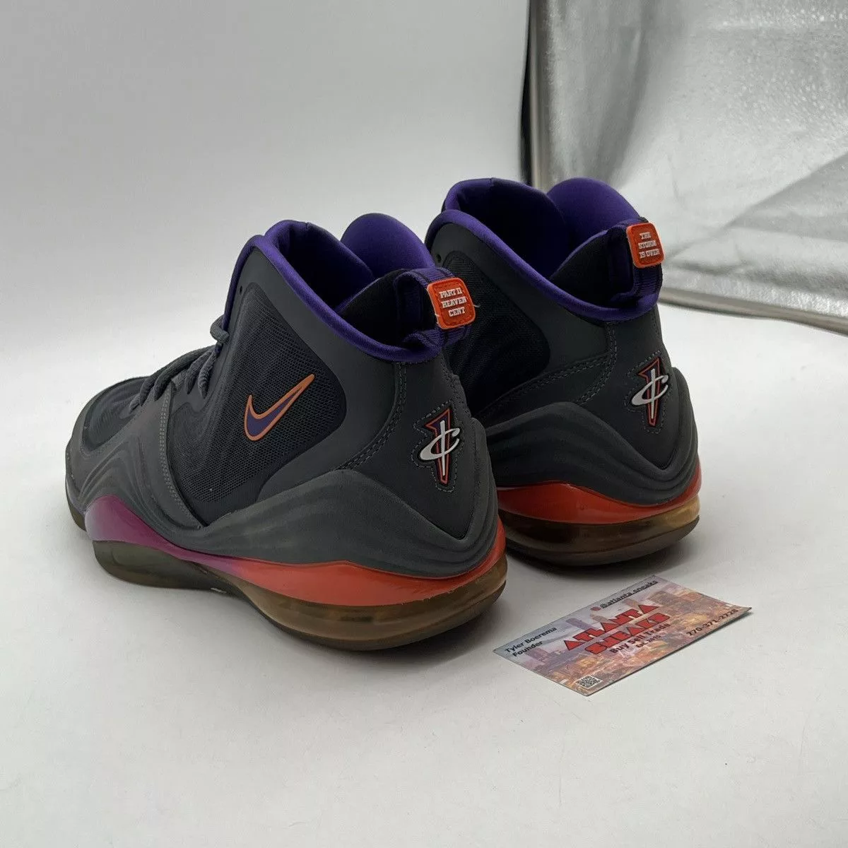 Nike Hi Top Sneakers Nike Air Penny 5 phoenix Gray