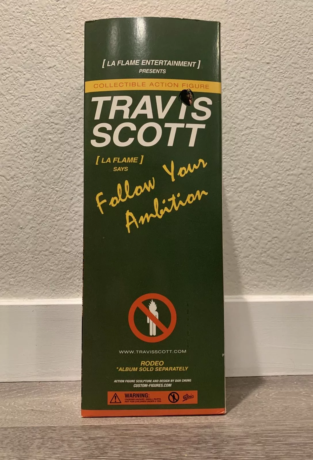 Travis Scott Miscellaneous TRAVIS SCOTT RODEO ACTION FIGURE Green