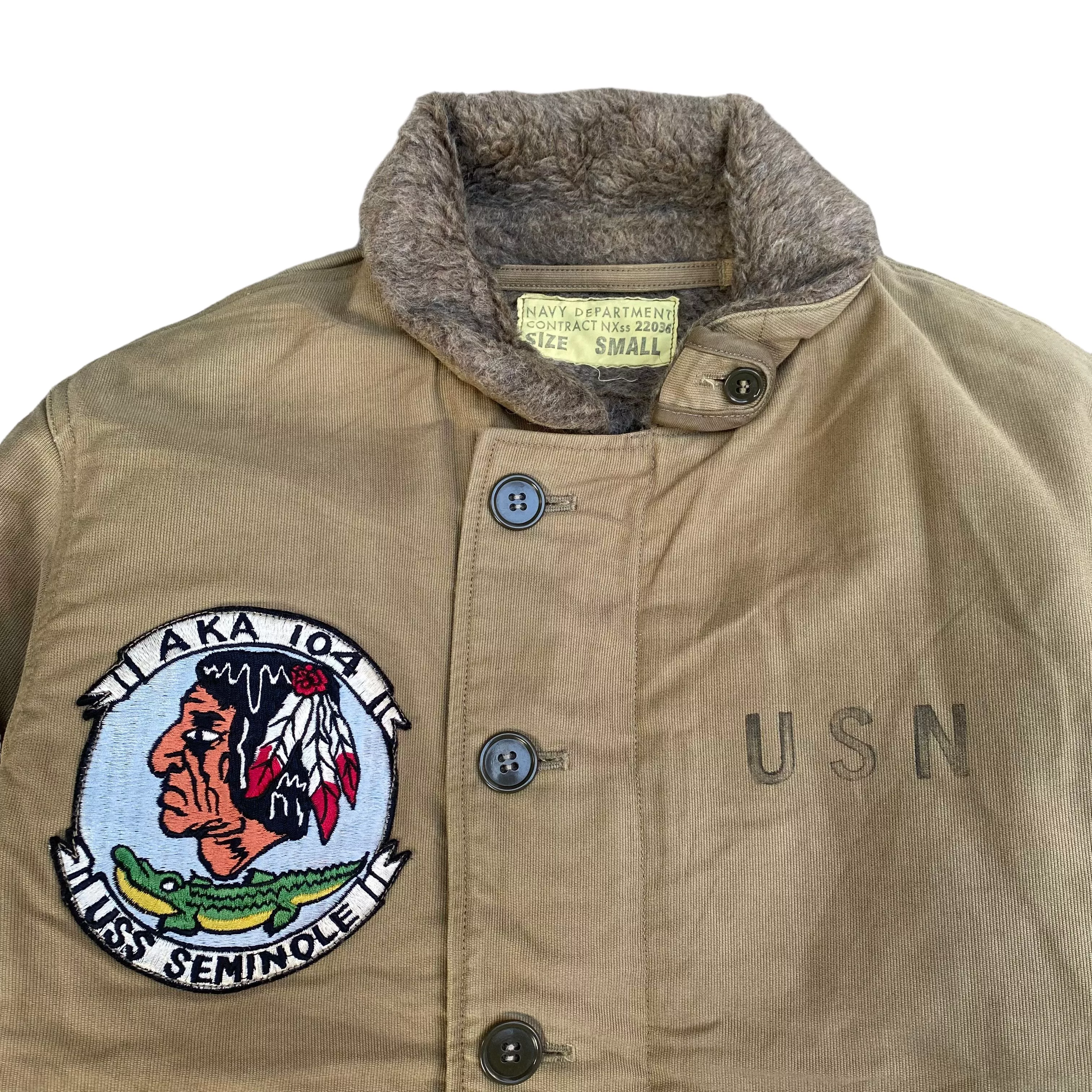 Buzz Rickson's Bombers Buzz Rickson's × Toyo Enterprises Buzz ricksons n1 deck jacket Brown Vintage