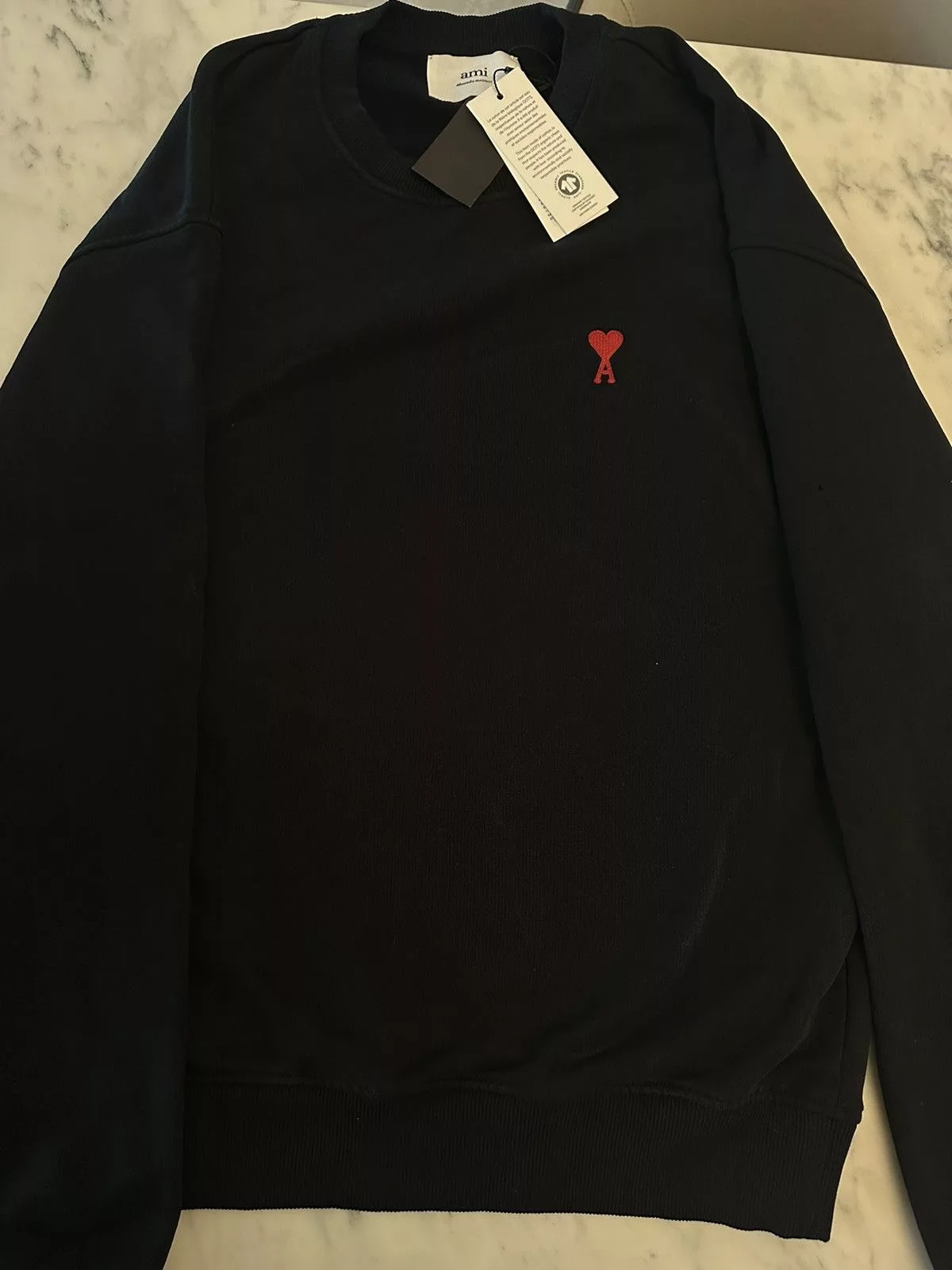 AMI Sweatshirts Hoodies Ami Paris sweatshirt - Black