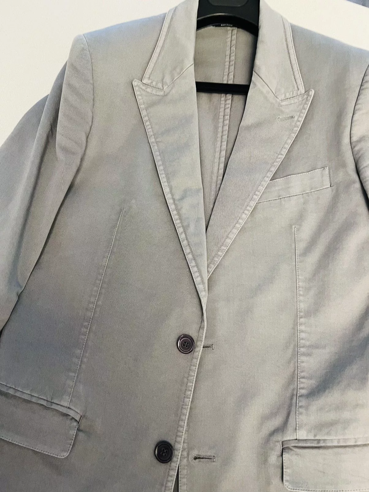 Dolce & Gabbana Light Jackets Dolce & Gabbana cotton gray jacket