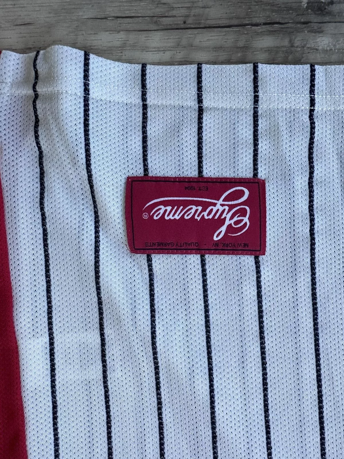 Supreme Jerseys Supreme Crossover Basketball Top White