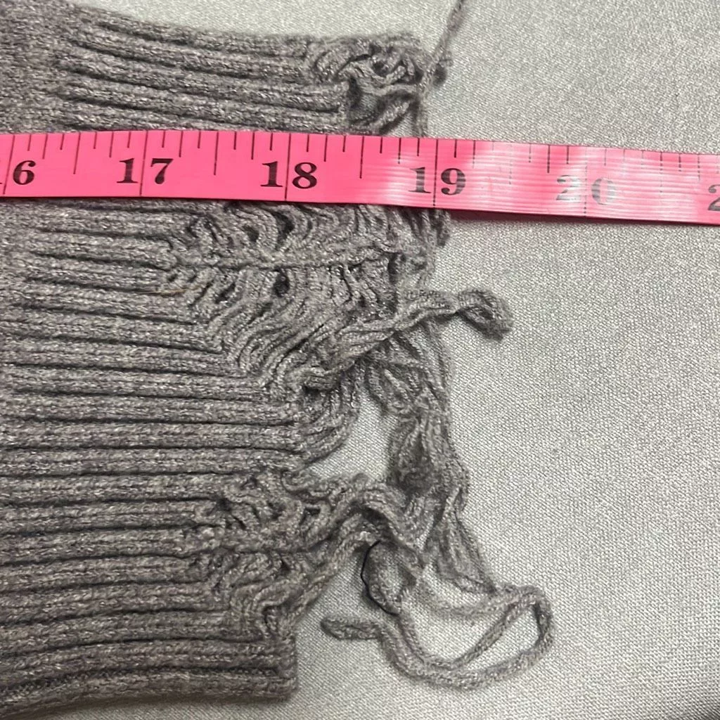 Other Sweaters Other Brooklyn Karma Womens Size Small Pullover Crop Sweater Gray