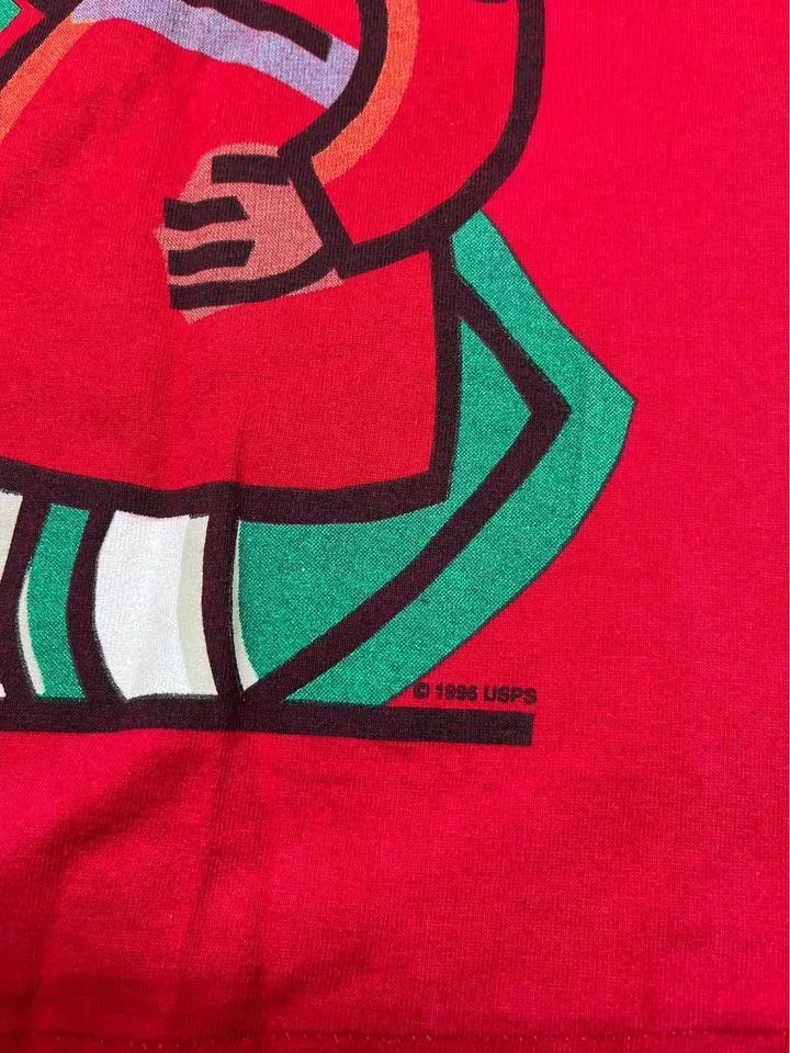 Other Long Sleeve T Shirts Other Vintage 90s Post Office T-shirt Size XL Red
