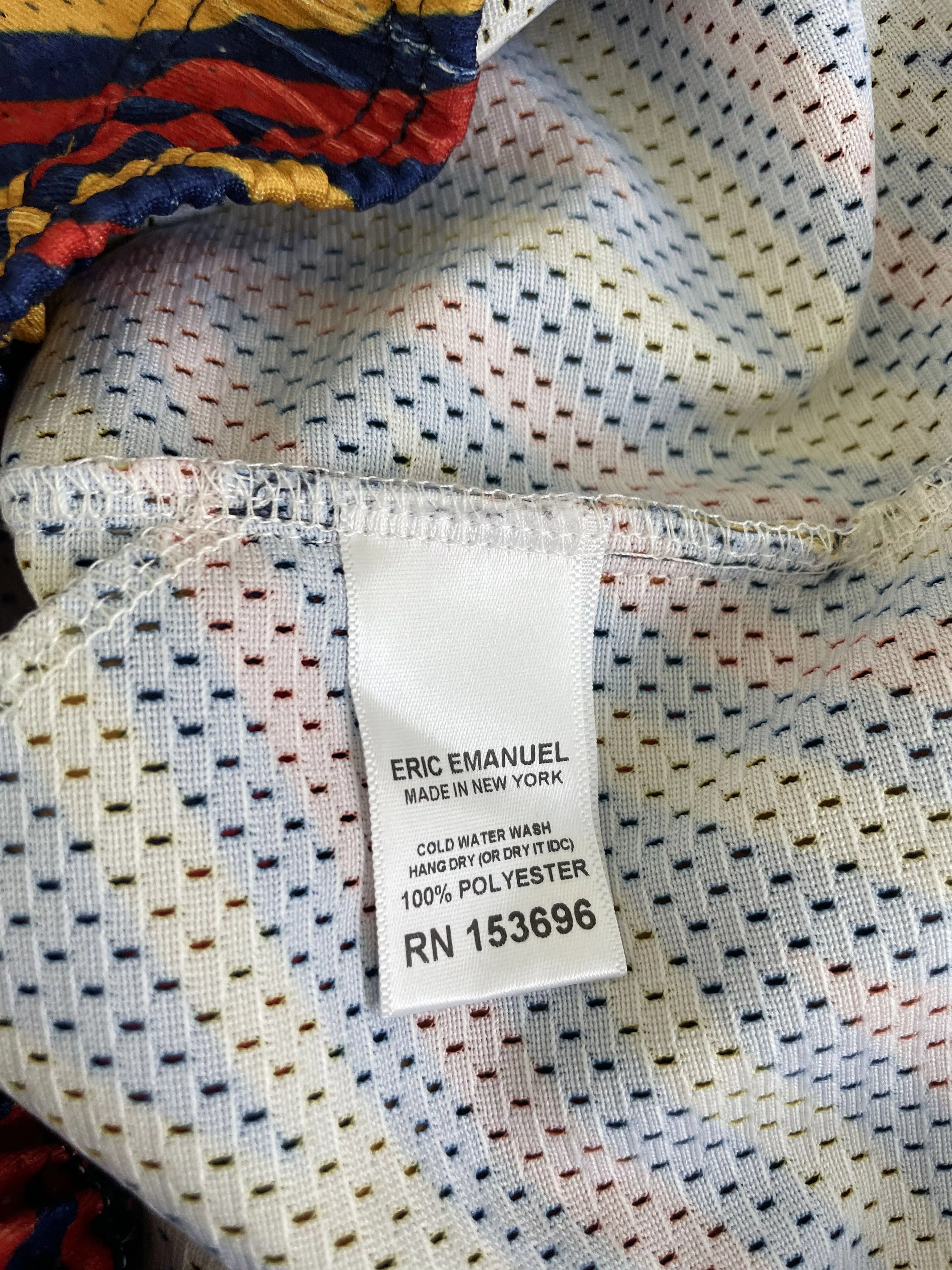 Eric Emanuel Shorts Eric Emanuel EE Basic Zig-Zag Shorts Multi