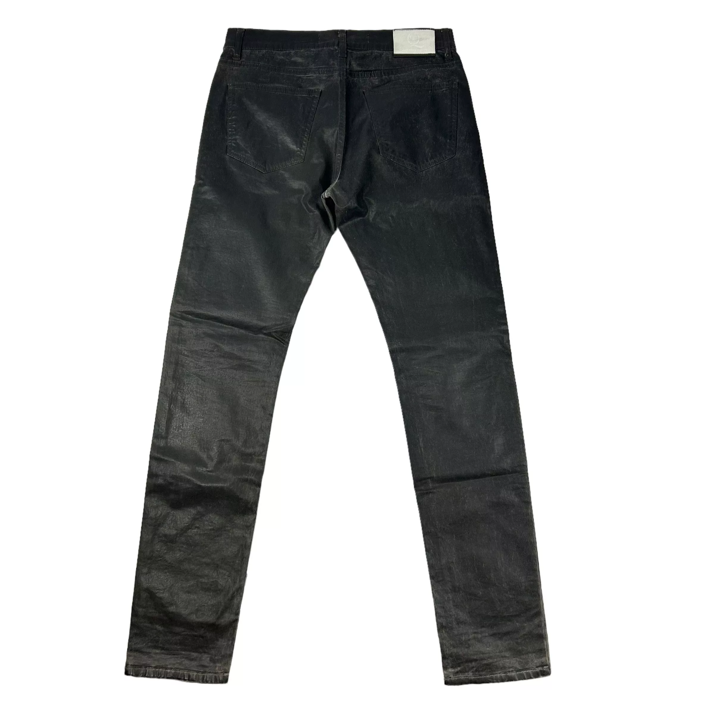 Alexander McQueen Denim Alexander Mcqueen waxed denim Gray