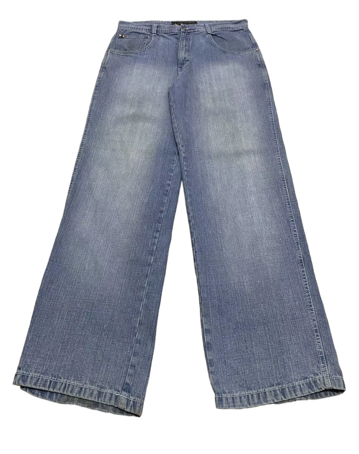 Southpole Denim Southpole × Vintage Rare Design Vintage South Pole Rapper Baggy Jeans 1990s Blue Streetwear
