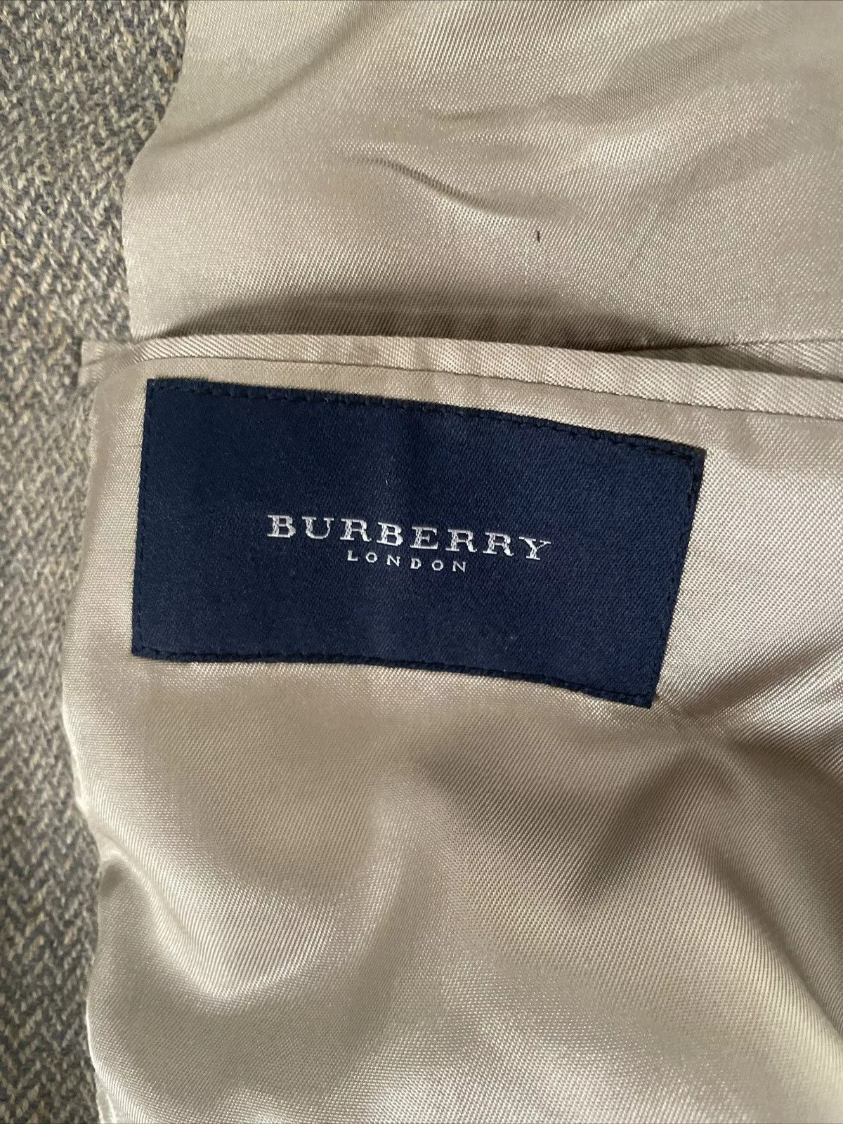Burberry Blazers Burberry Herringbone Wool Jacket Brown