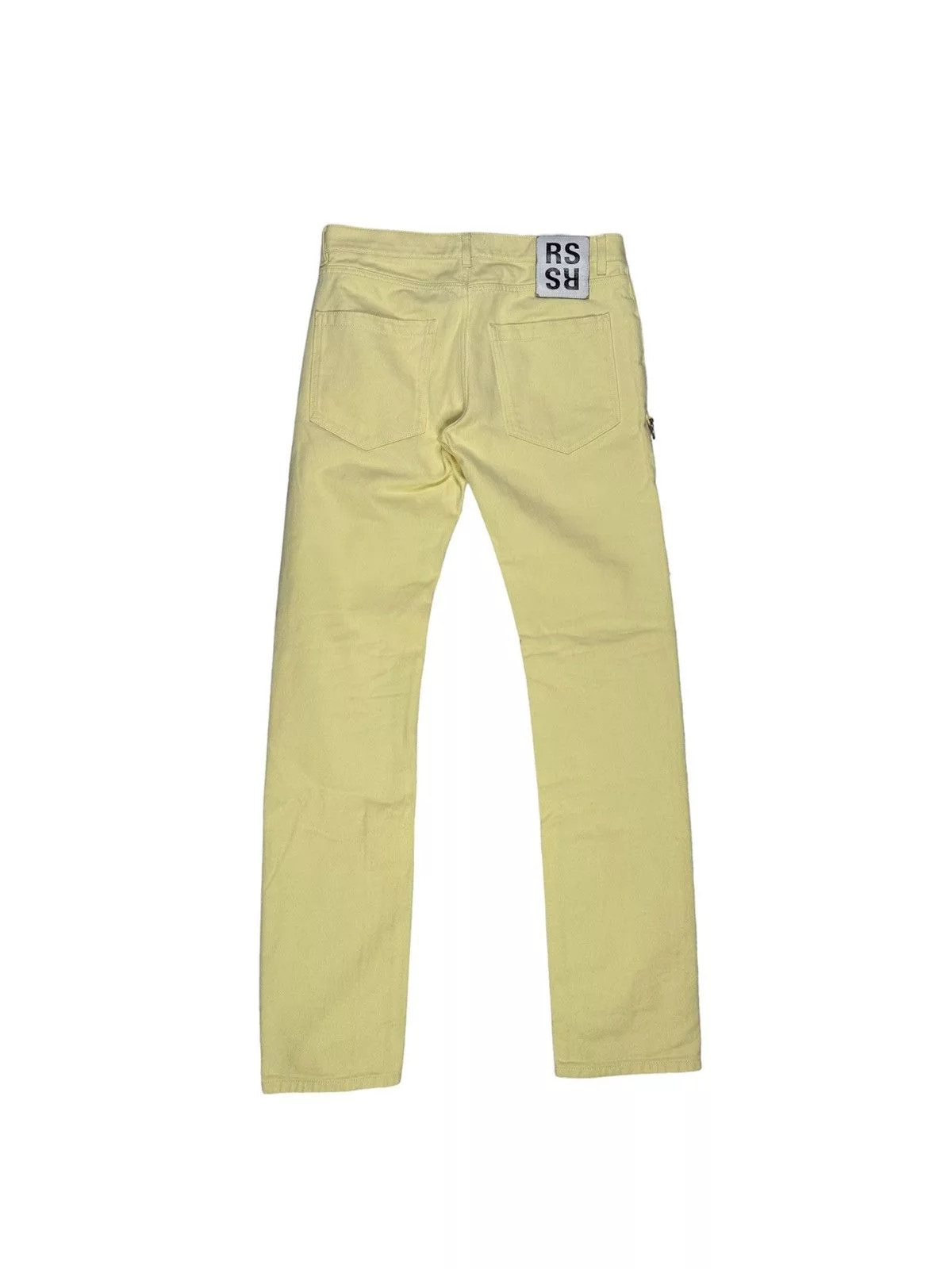 Raf Simons Denim Raf Simons Ring Jeans Yellow