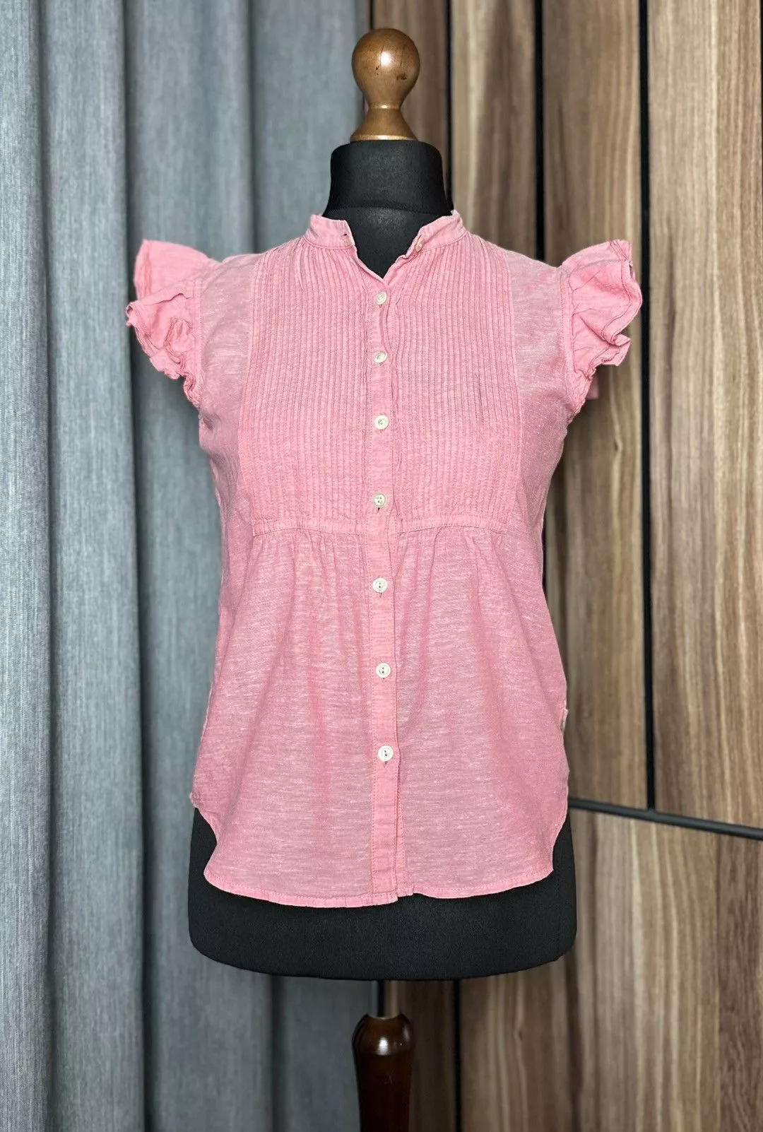 Ralph Lauren Blouses Polo Jeans Company Ralph Lauren Blouse Shirt Cotton Linen S Multi Luxury