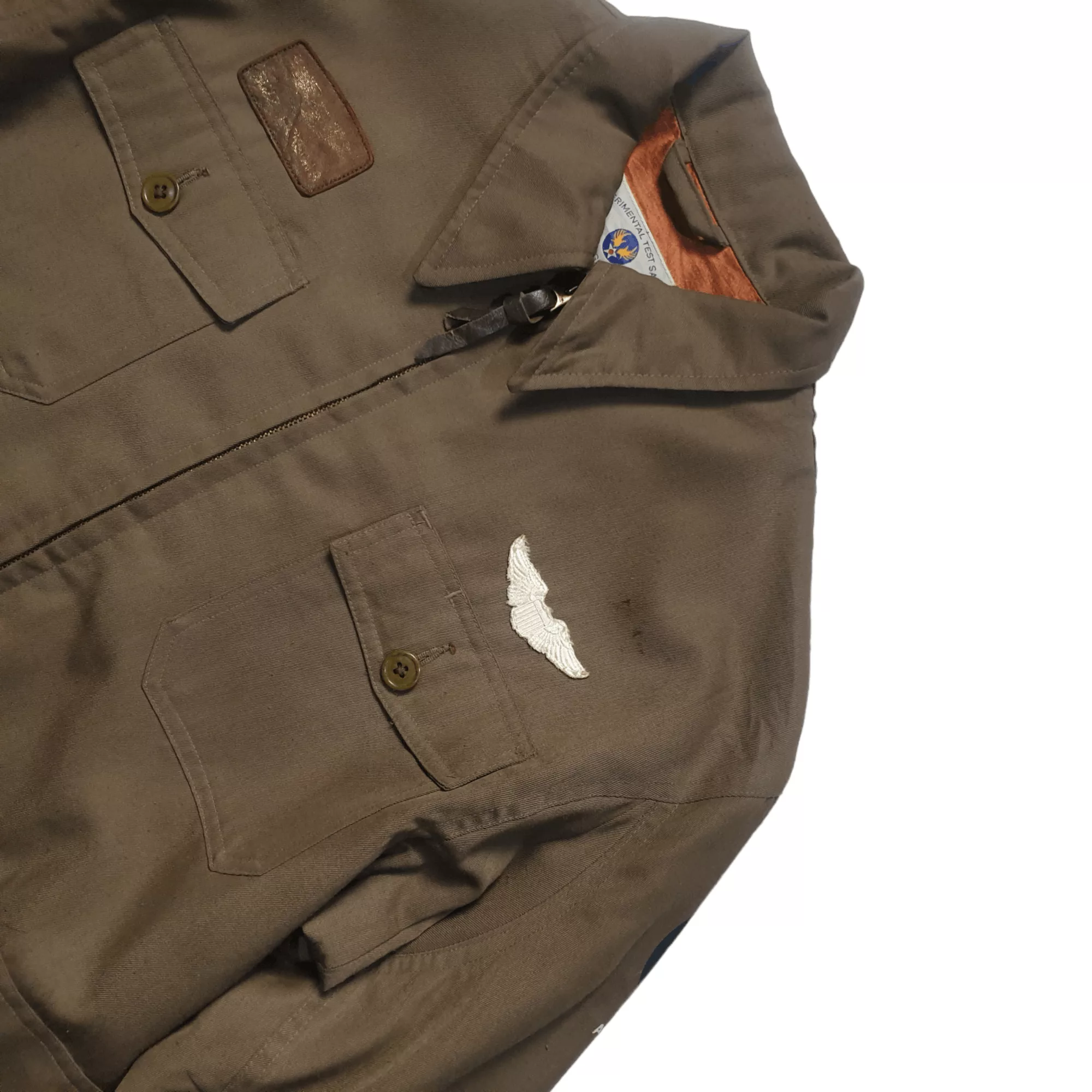 Buzz Rickson's Parkas Buzz Rickson's × Toyo Enterprises Buzz Ricksons Aero Medical Laboratory Test Sample Jacket Brown
