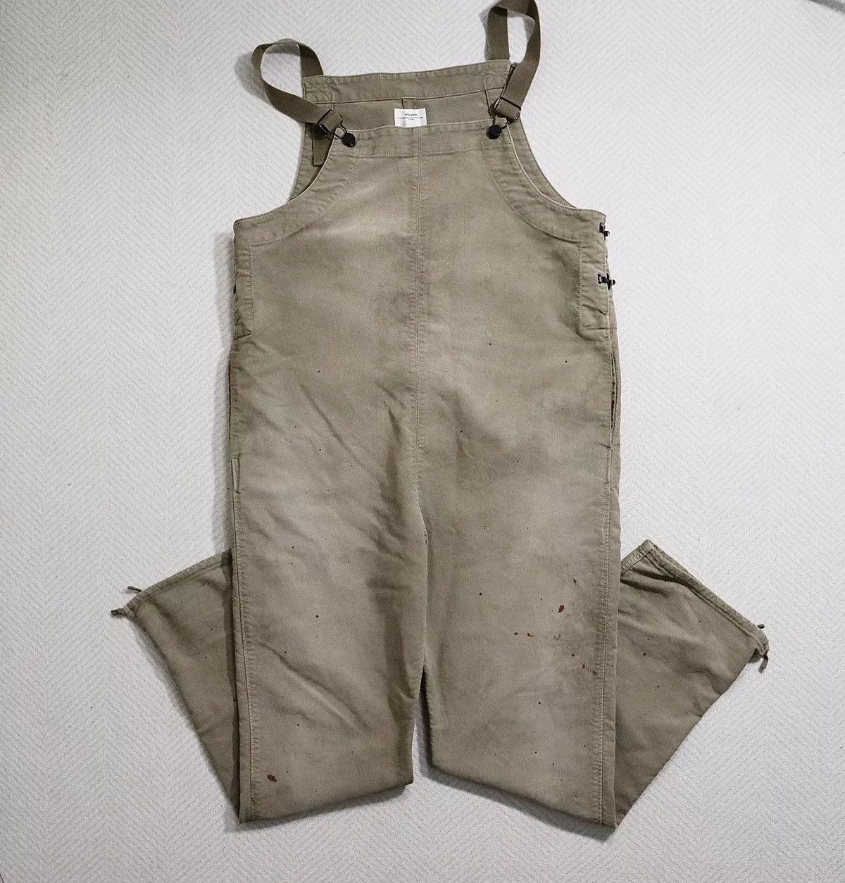 Visvim Casual Pants Visvim 22ss Overalls G.Cords Beige