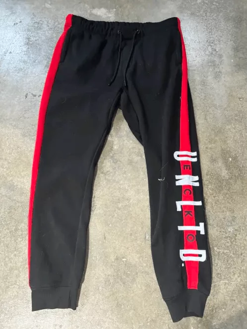 Ecko Unltd. Sweatpants Joggers Ecko Unltd. Men's Black and Red Joggers-tracksuits
