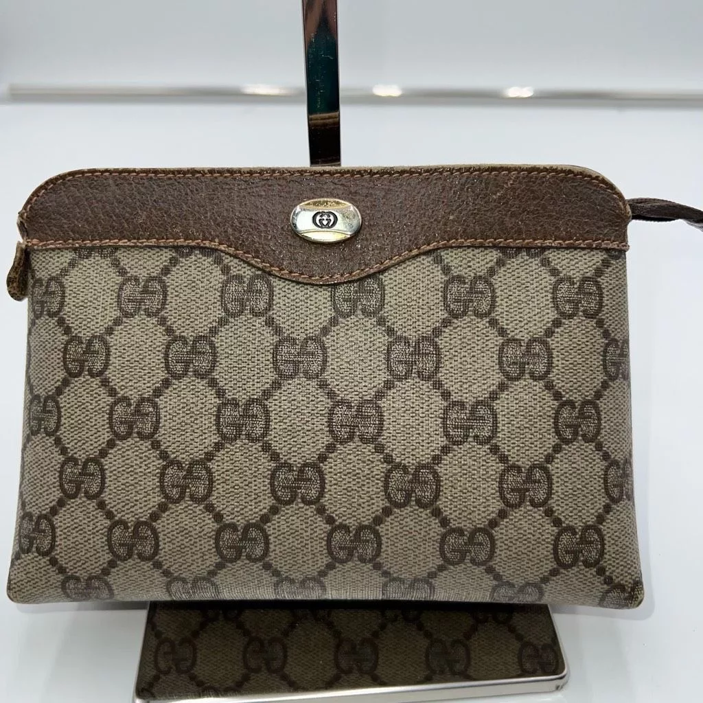 Gucci Other Gucci Accessory Collection Vintage Pouch Brown
