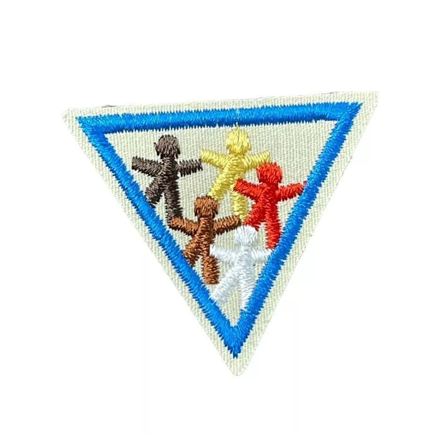 Other Miscellaneous Other Try It People of the world Patch GSA Girl Scouts of America Black